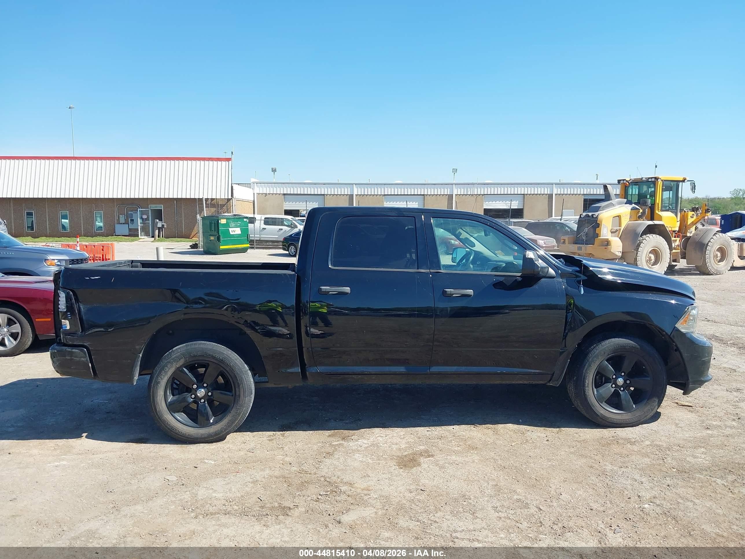 2013 Ram 1500 Express Black vin: 1C6RR7KT4DS720528