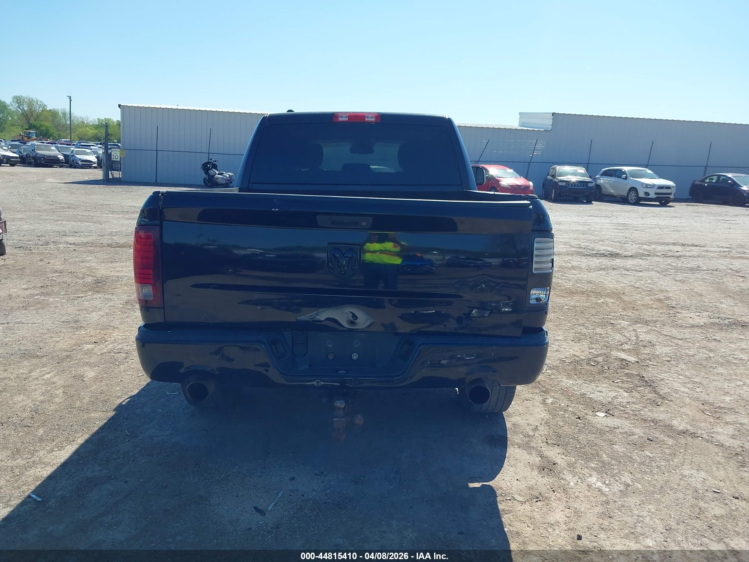 2013 Ram 1500 Express Black vin: 1C6RR7KT4DS720528