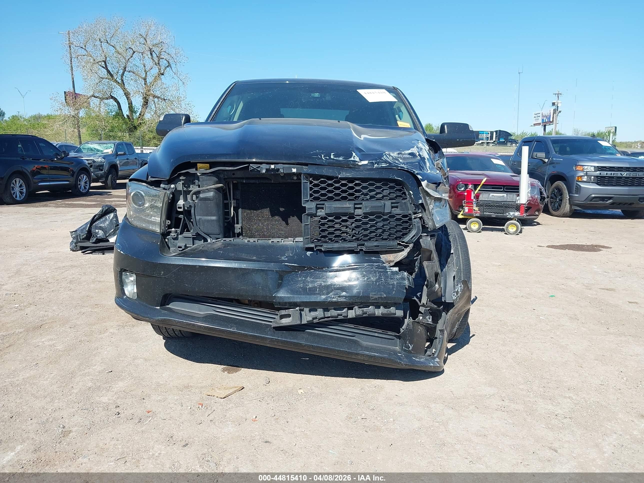 2013 Ram 1500 Express Black vin: 1C6RR7KT4DS720528