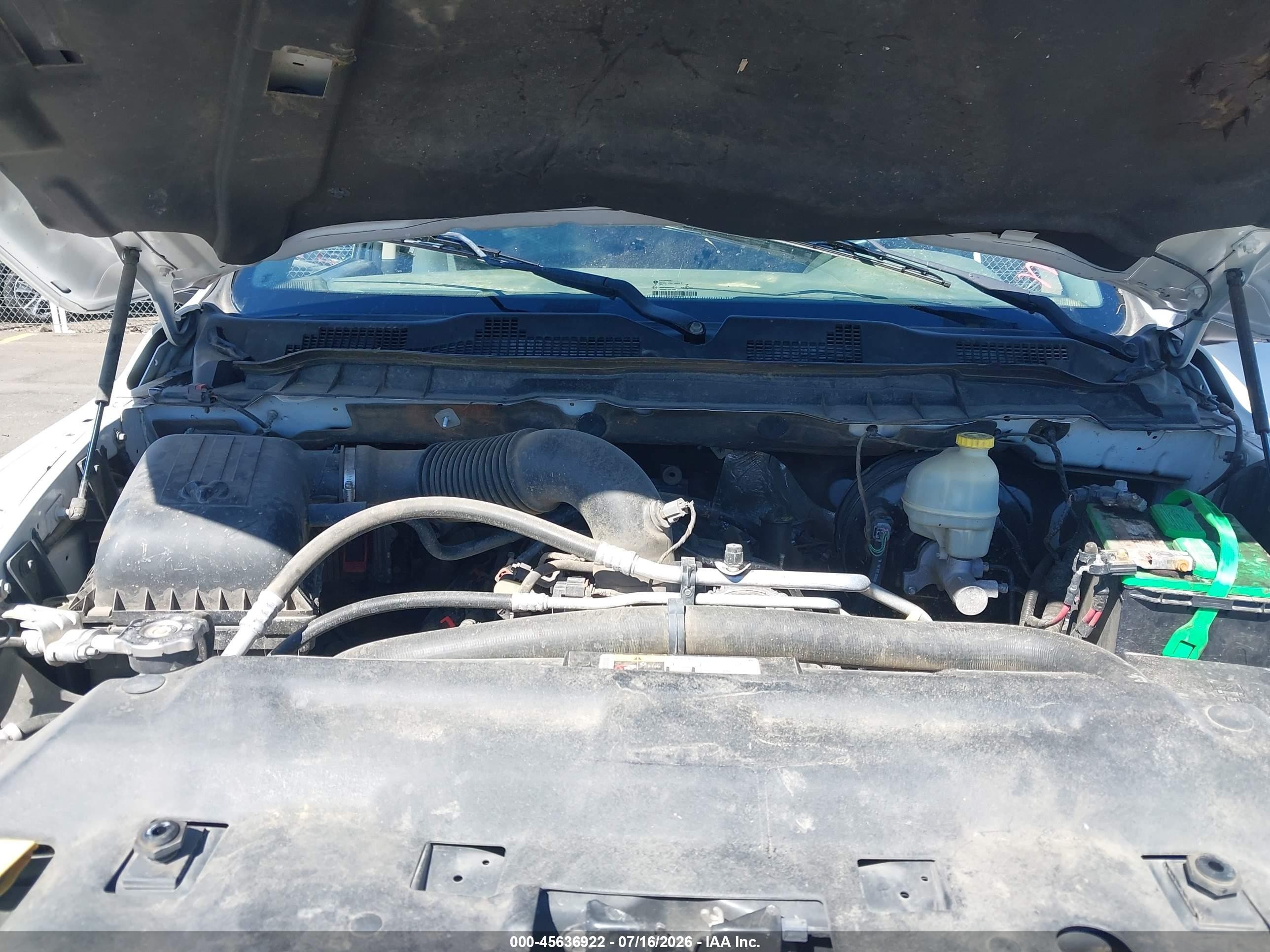 2014 Ram 1500 Express White vin: 1C6RR7KT4ES108234