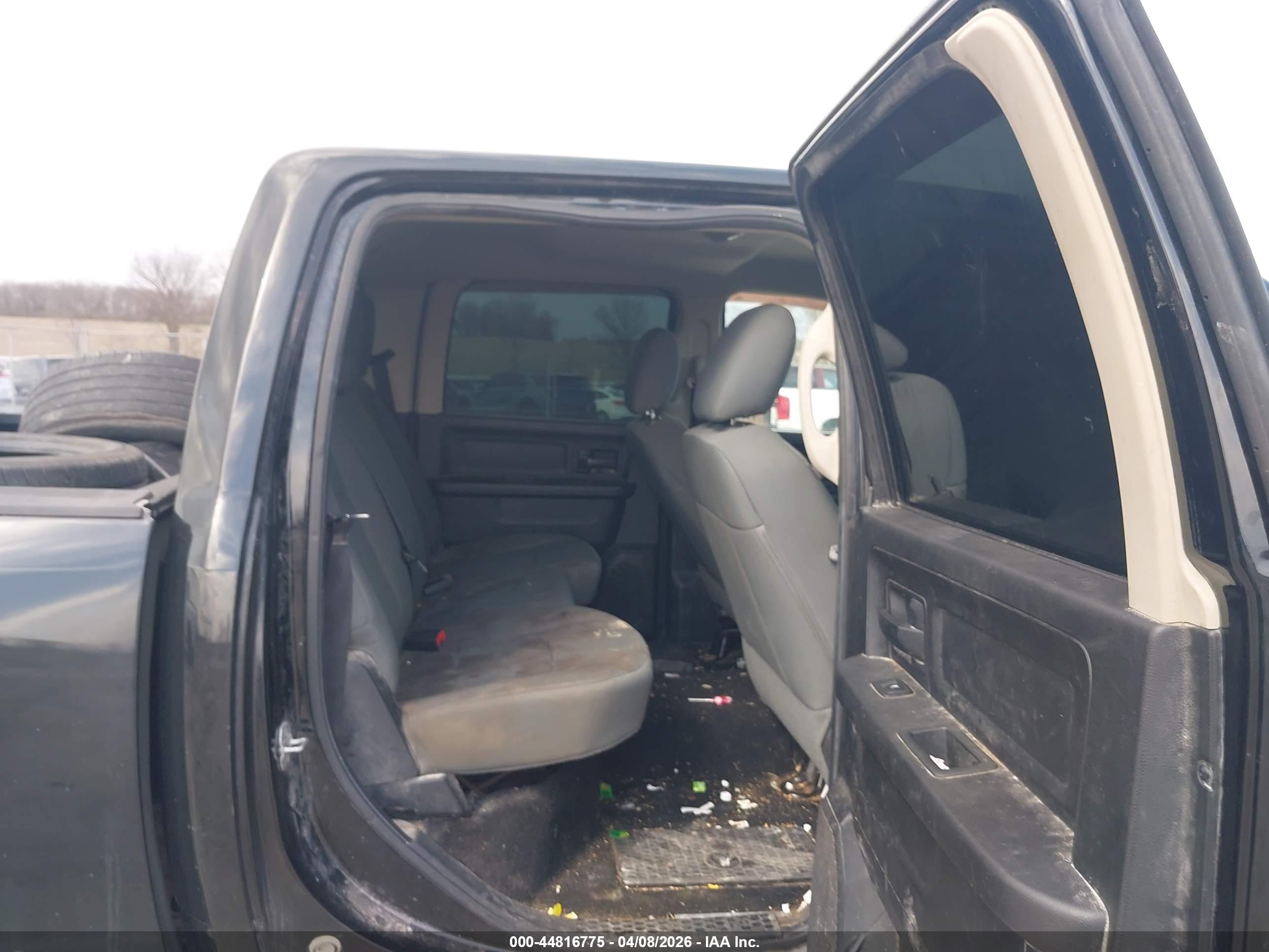 2014 Ram 1500 Express Black vin: 1C6RR7KT4ES248736