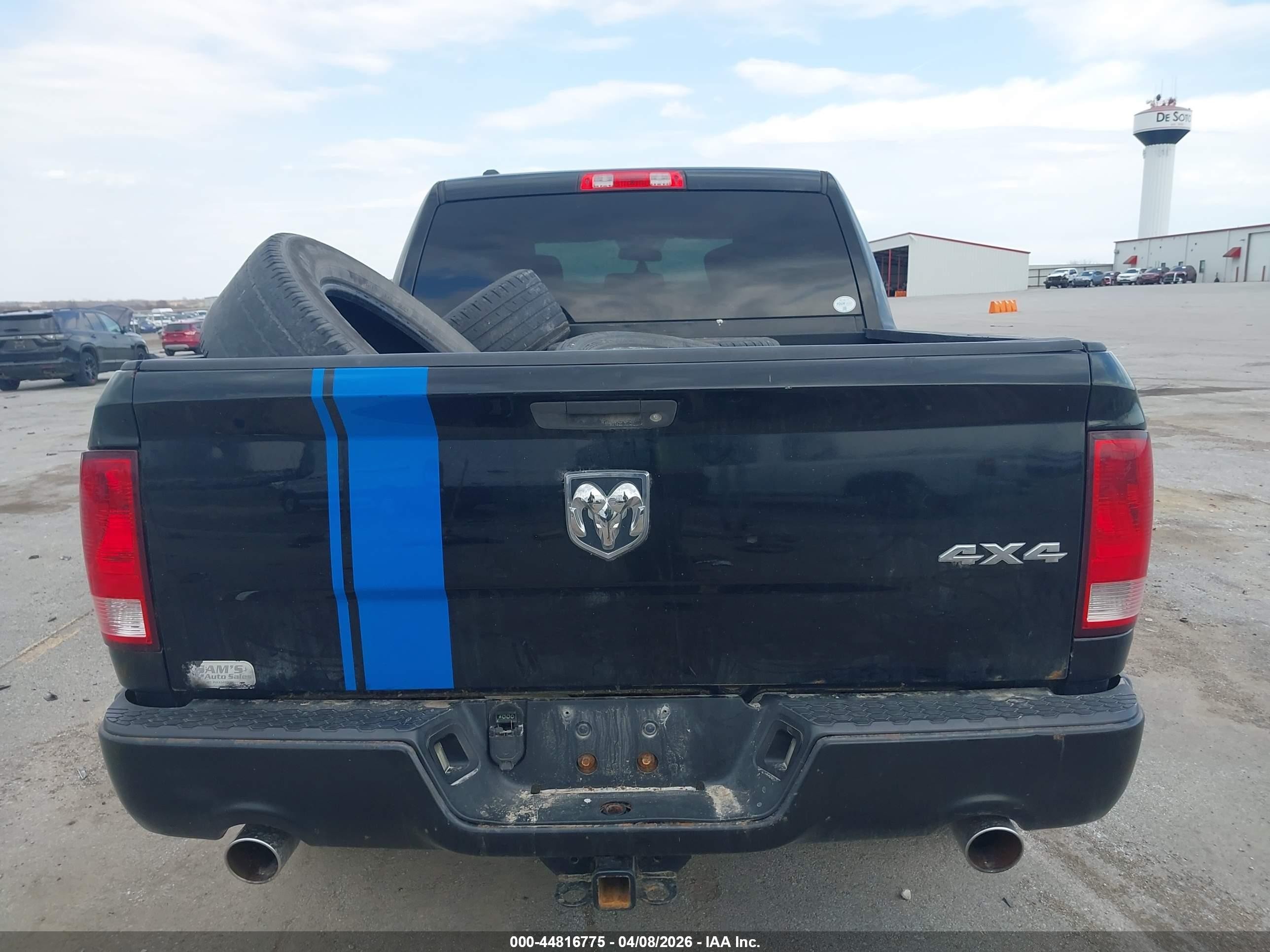 2014 Ram 1500 Express Black vin: 1C6RR7KT4ES248736