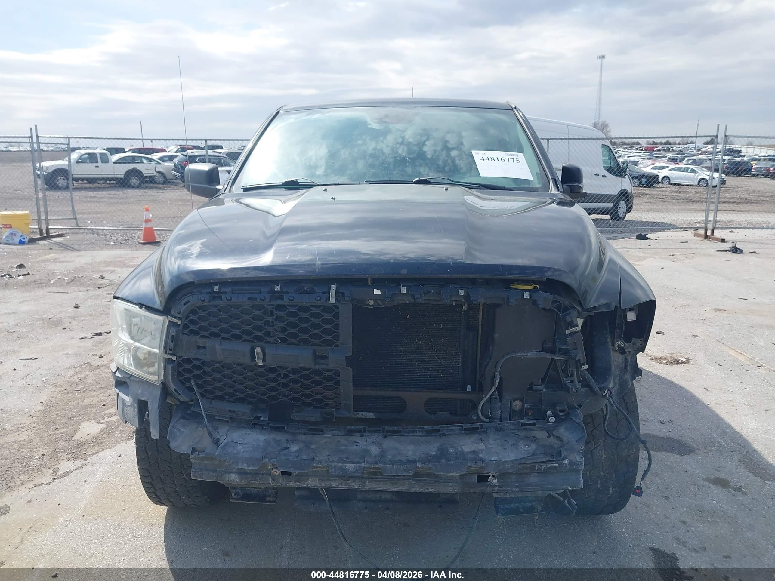 2014 Ram 1500 Express Black vin: 1C6RR7KT4ES248736