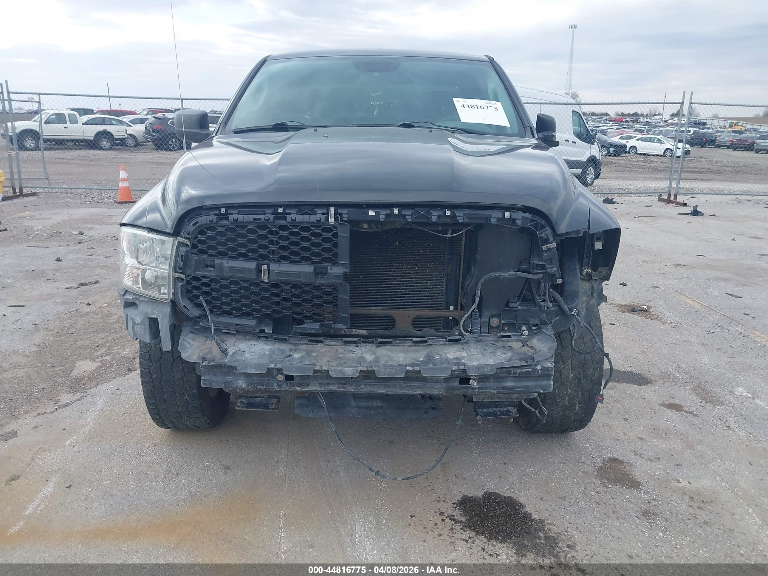 2014 Ram 1500 Express Black vin: 1C6RR7KT4ES248736