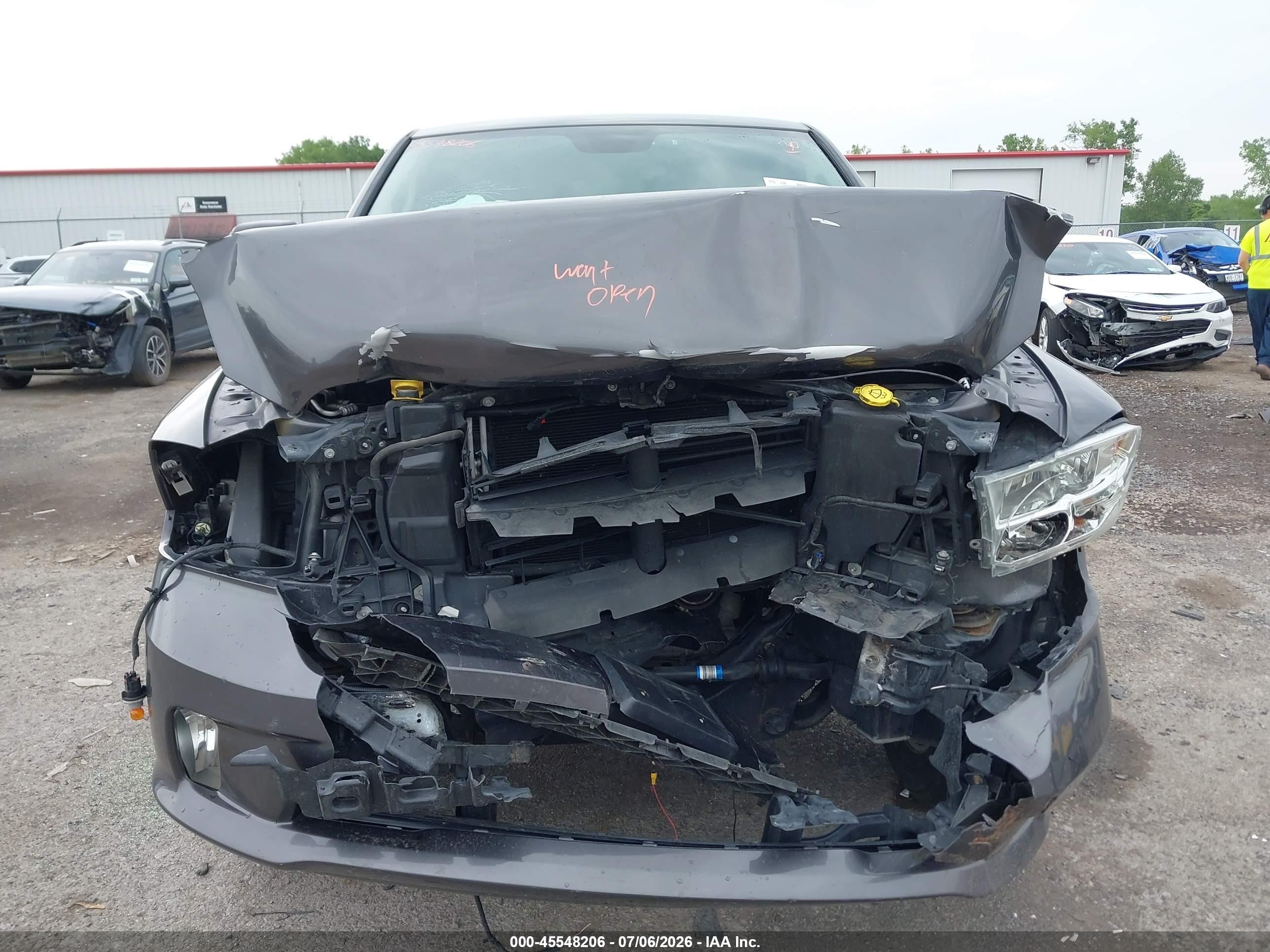 2014 Ram 1500 Express Gray vin: 1C6RR7KT4ES343670