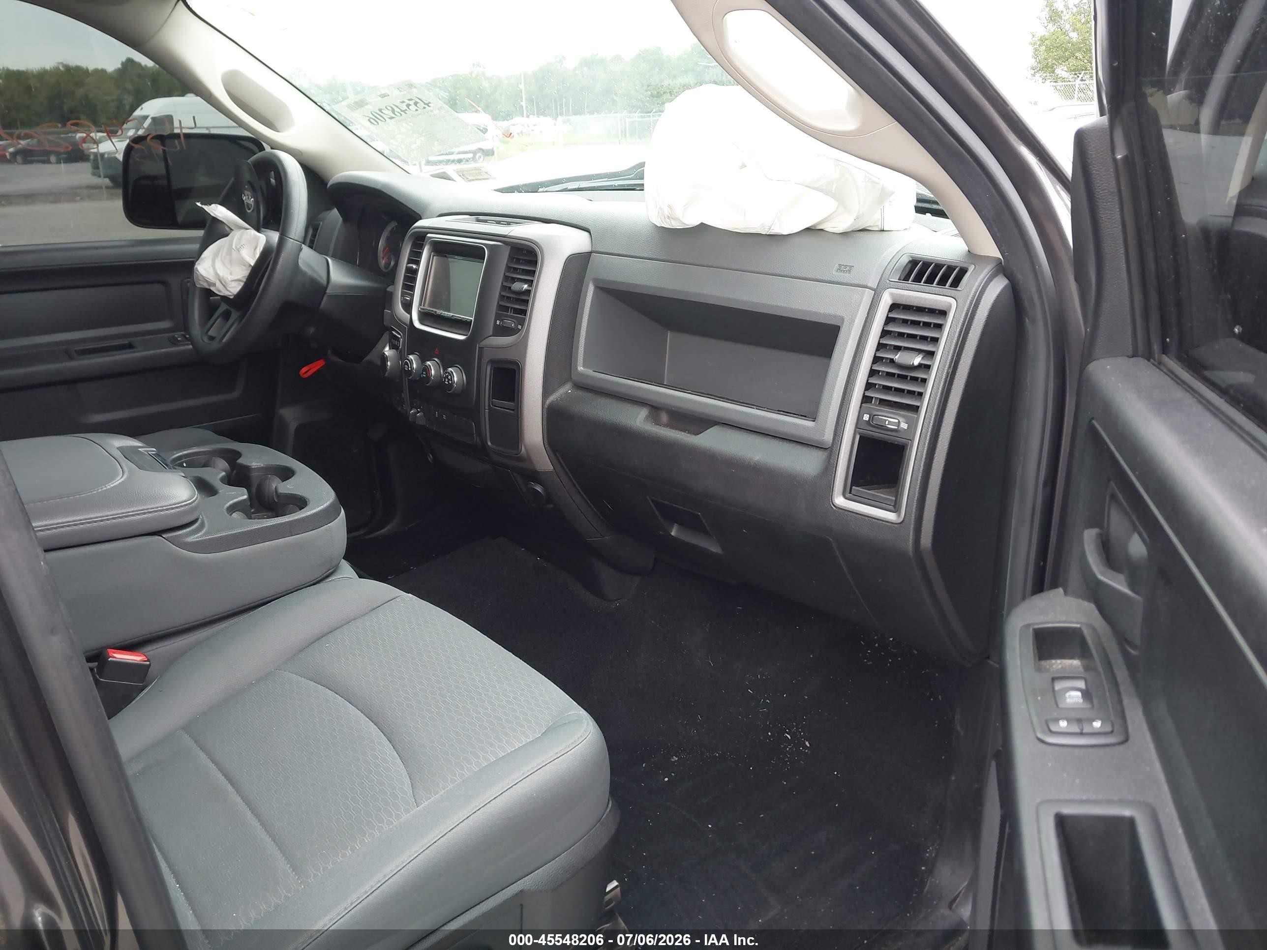 2014 Ram 1500 Express Gray vin: 1C6RR7KT4ES343670