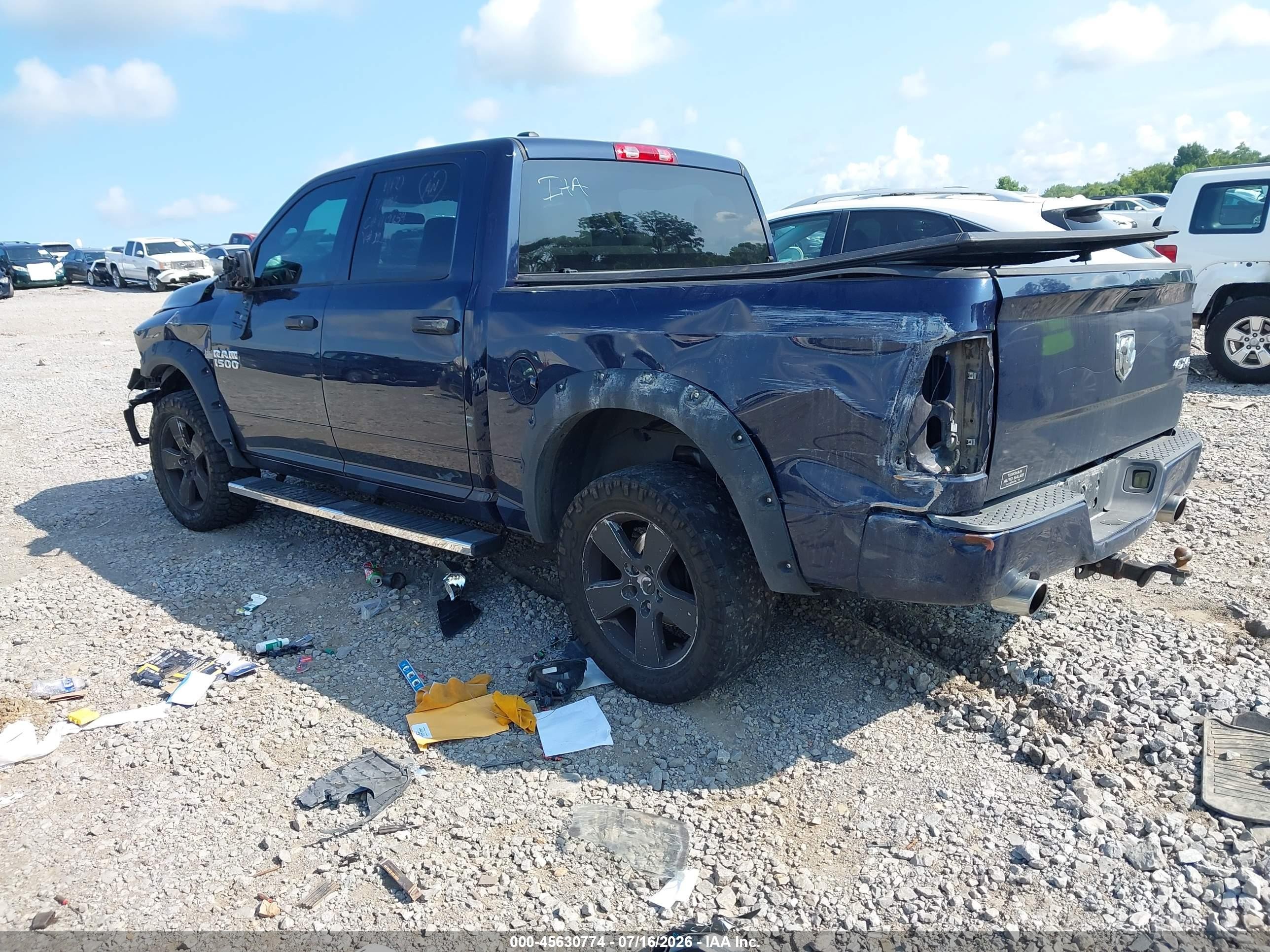 2013 Ram 1500 Express Black vin: 1C6RR7KT5DS632149