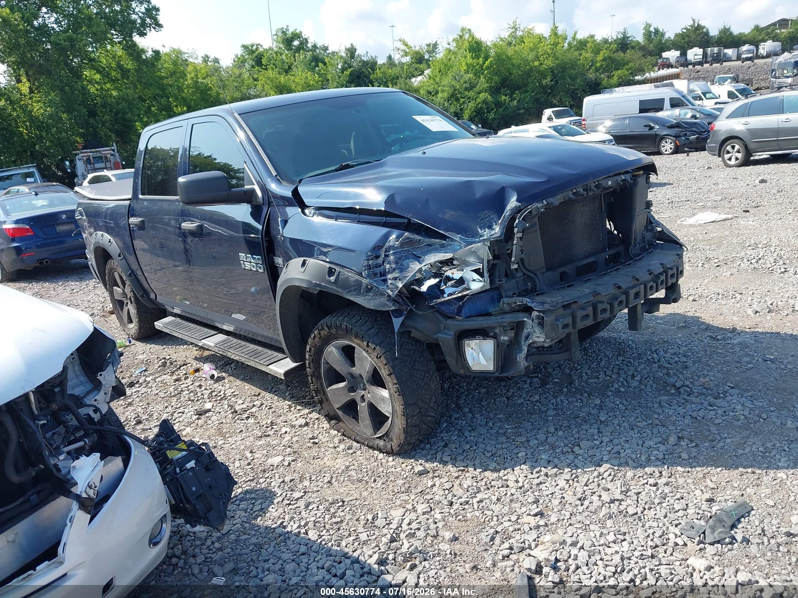 2013 Ram 1500 Express Black vin: 1C6RR7KT5DS632149