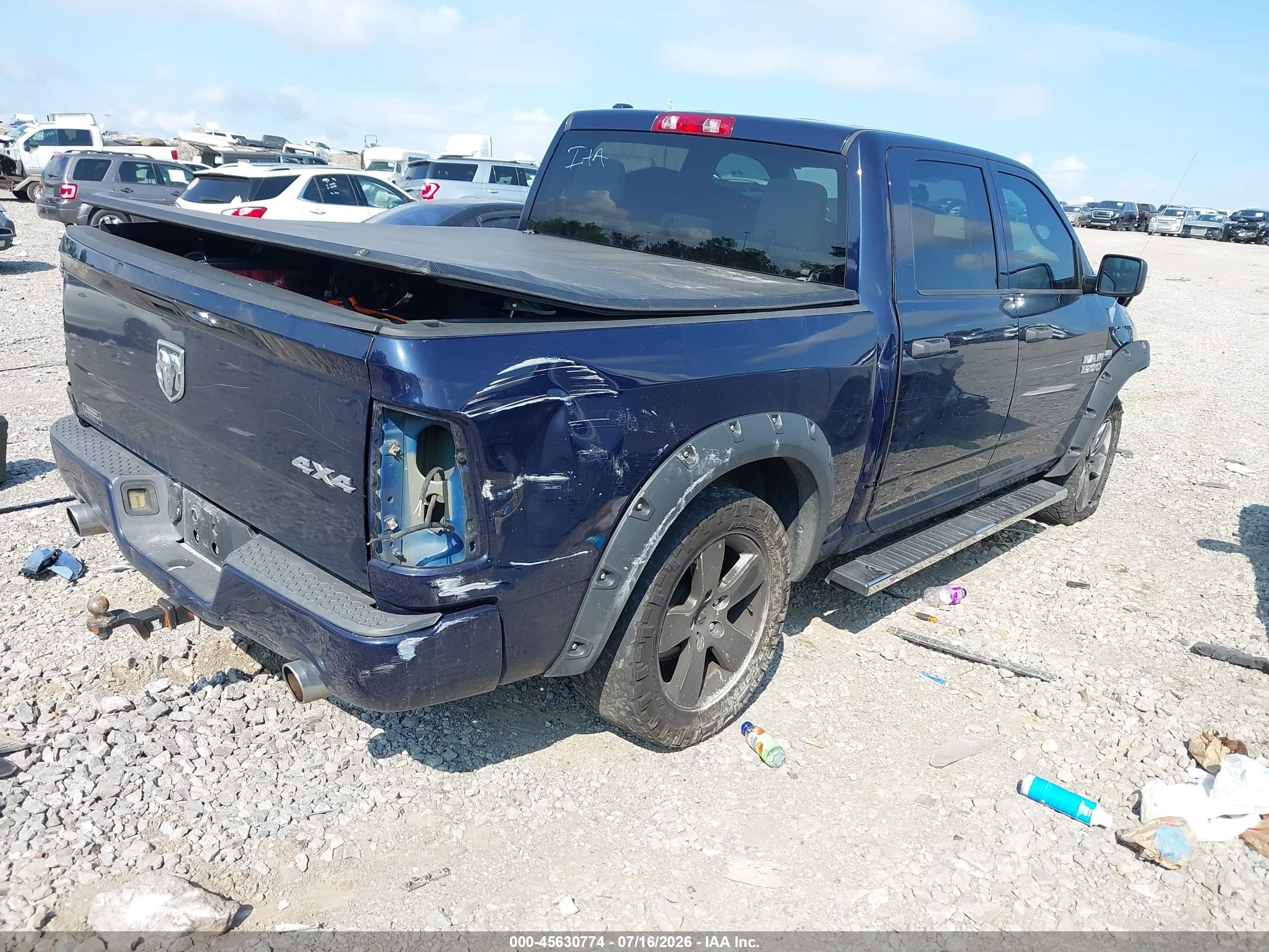 2013 Ram 1500 Express Black vin: 1C6RR7KT5DS632149