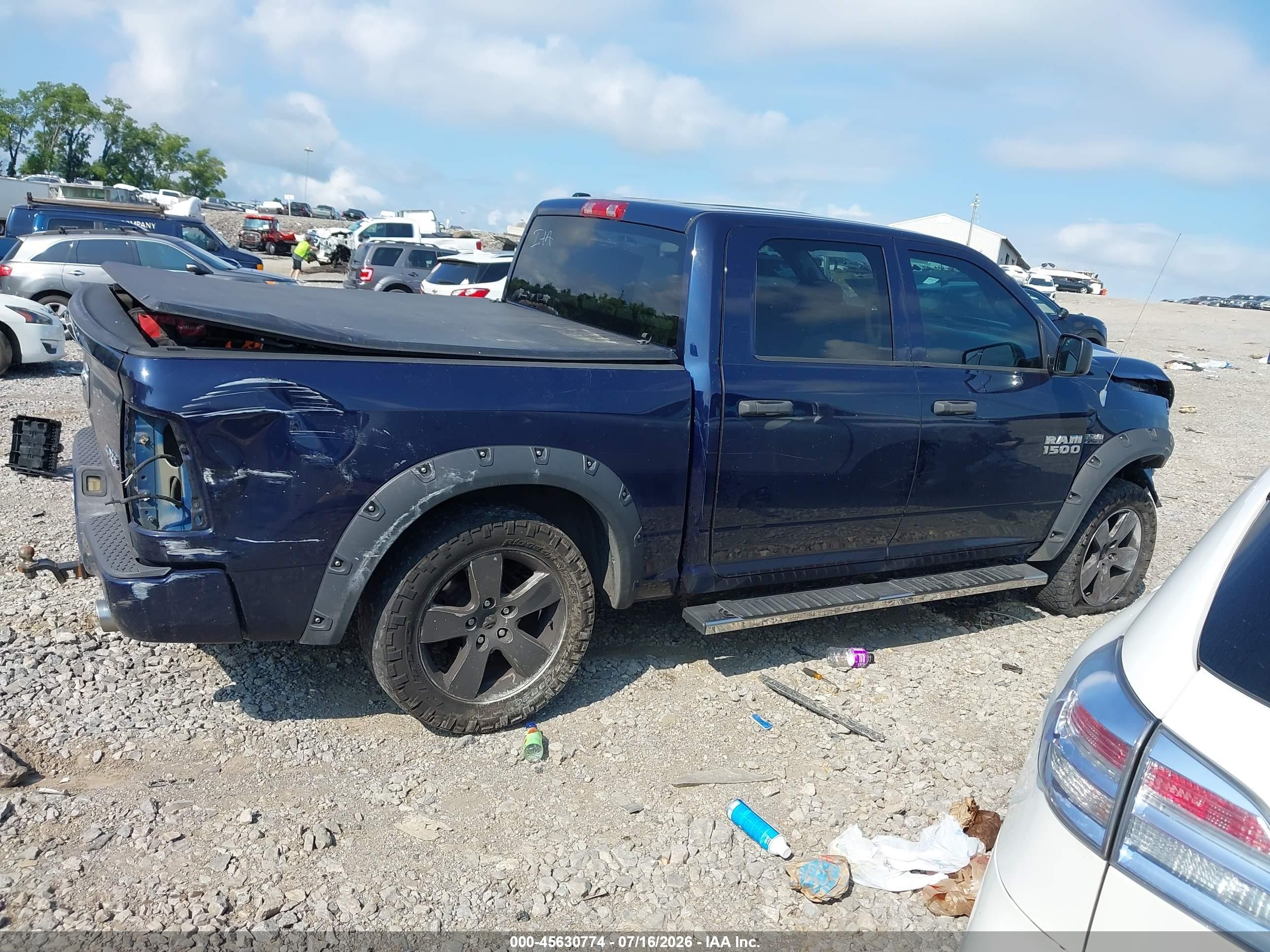 2013 Ram 1500 Express Black vin: 1C6RR7KT5DS632149