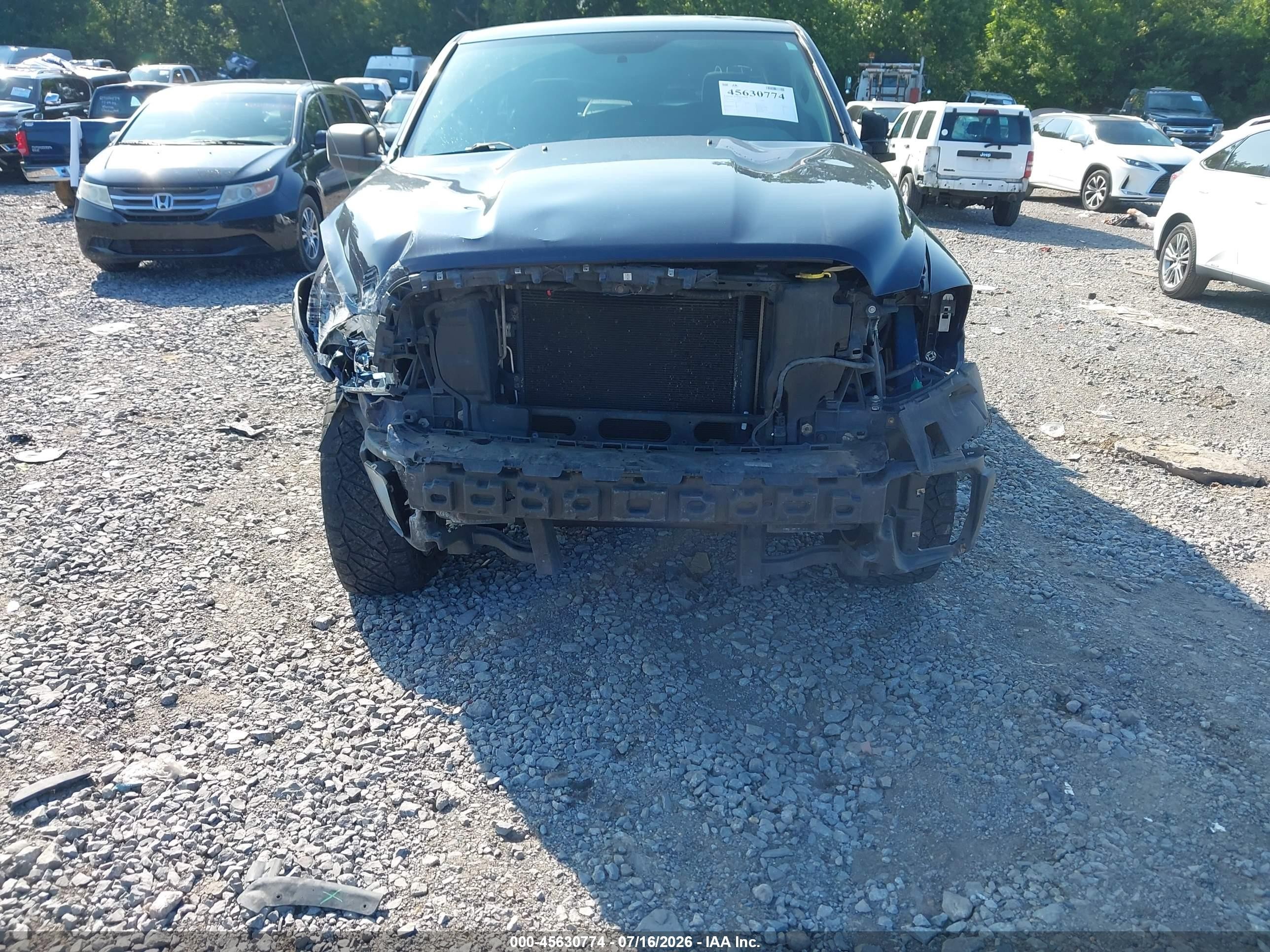 2013 Ram 1500 Express Black vin: 1C6RR7KT5DS632149