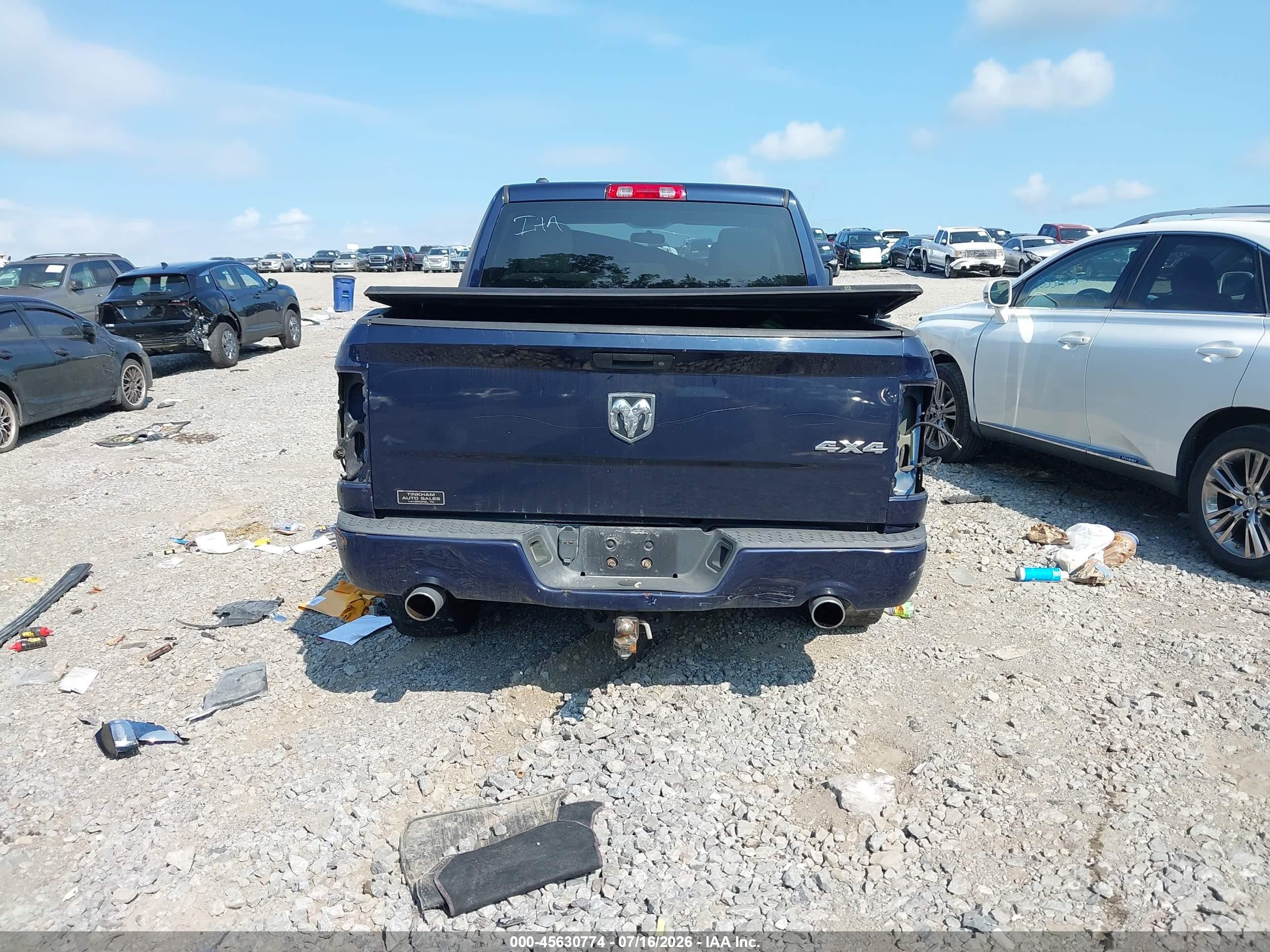 2013 Ram 1500 Express Black vin: 1C6RR7KT5DS632149