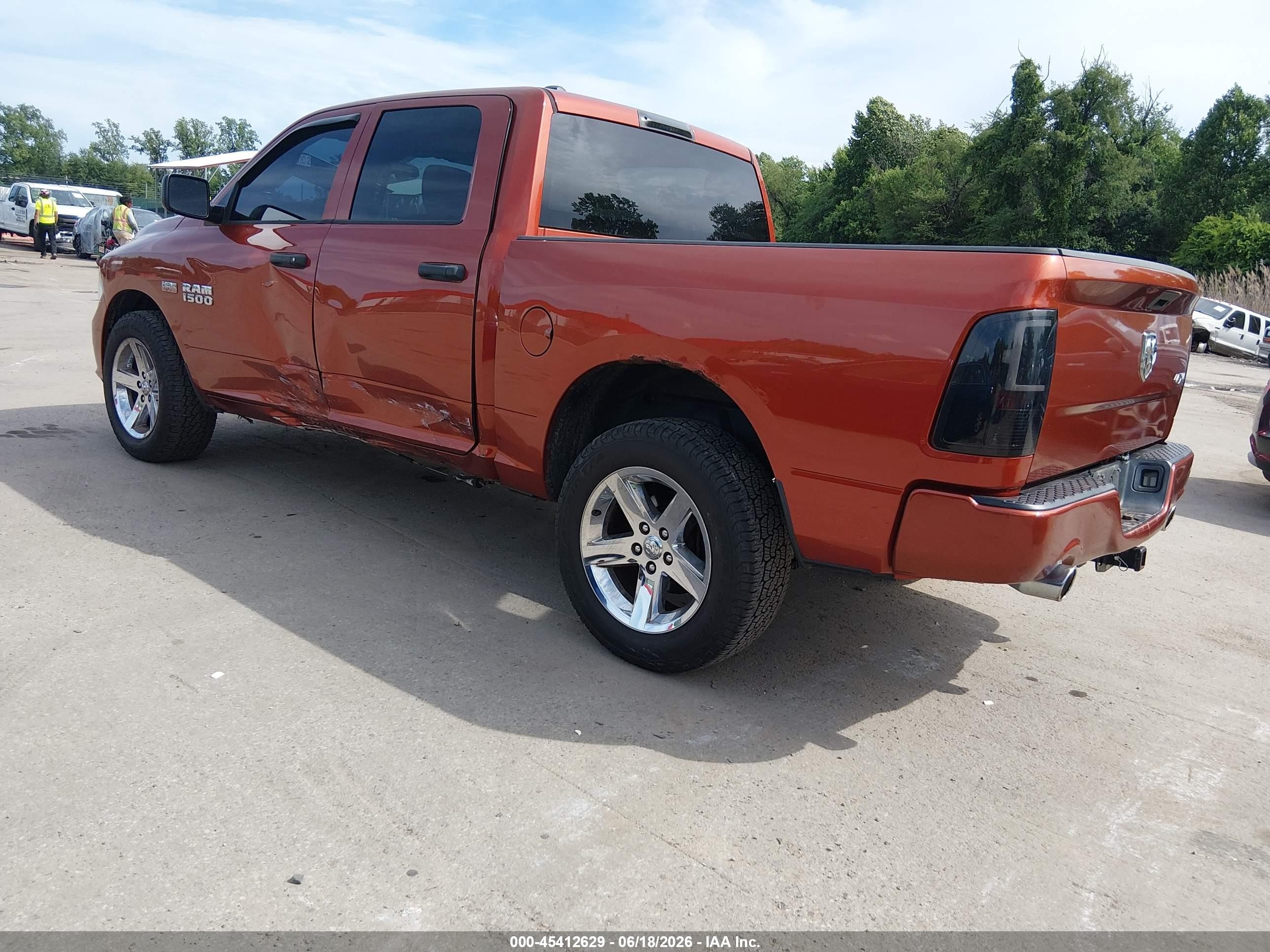 2013 Ram 1500 Express Red vin: 1C6RR7KT5DS698264