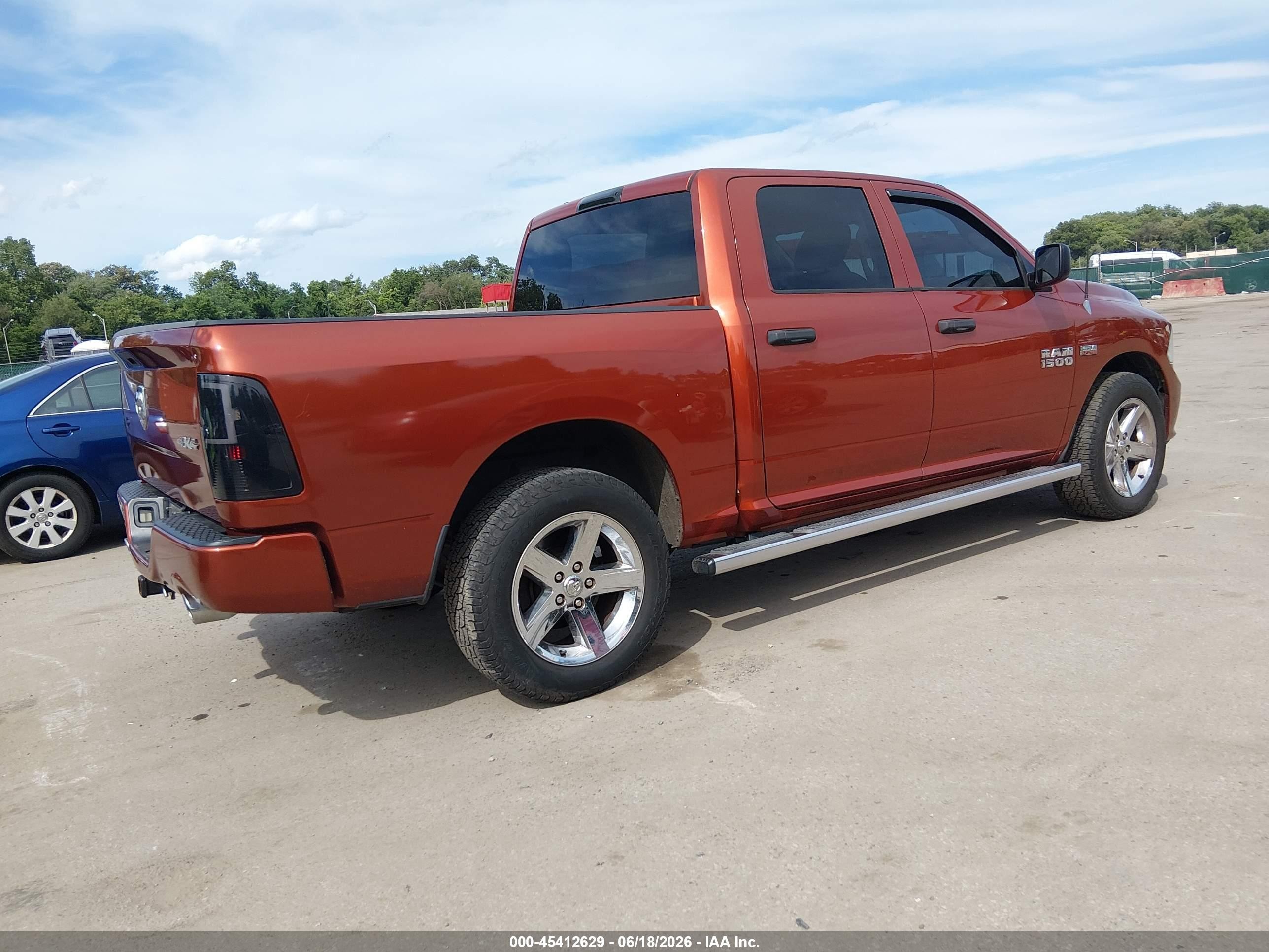 2013 Ram 1500 Express Red vin: 1C6RR7KT5DS698264