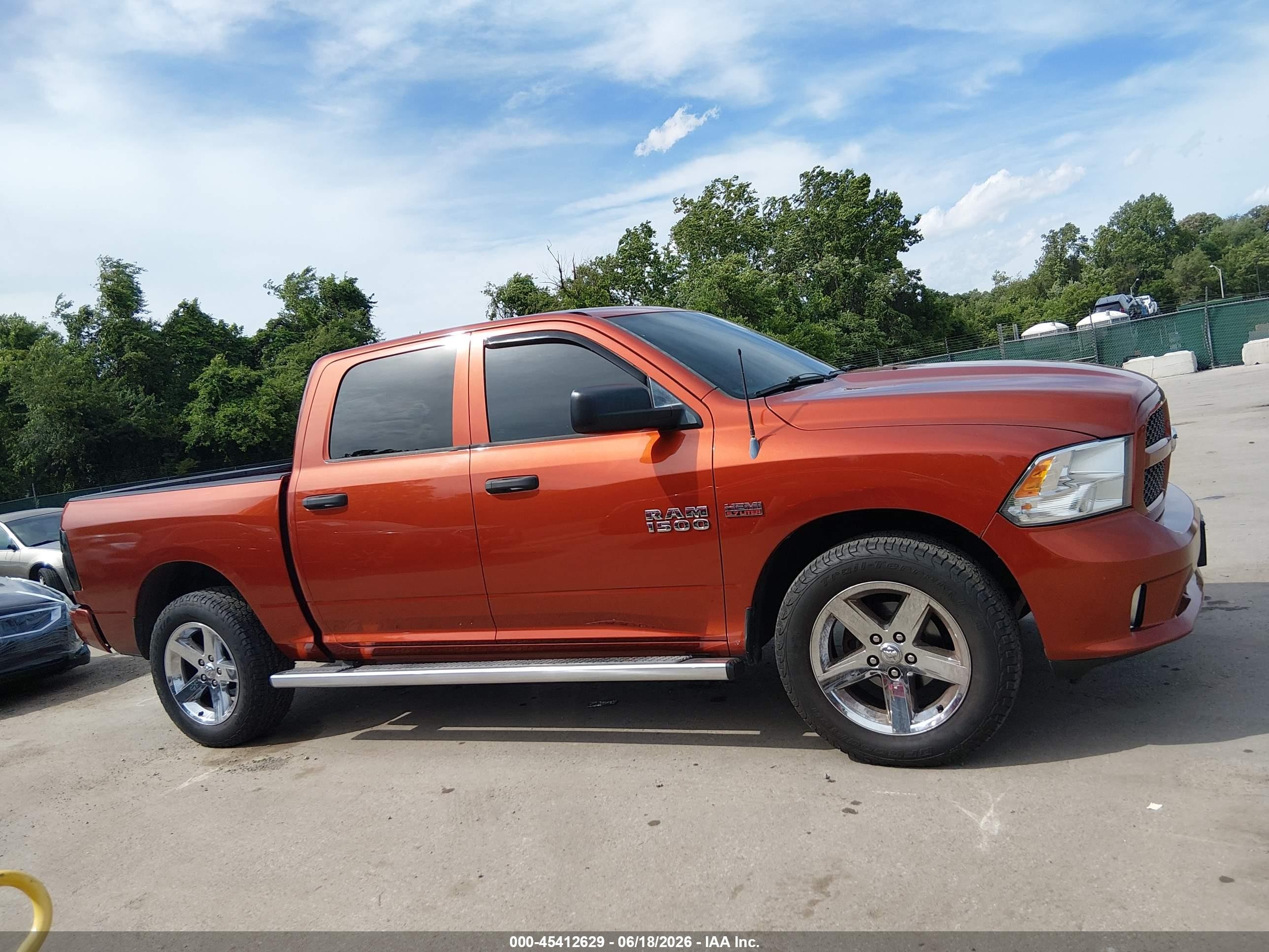 2013 Ram 1500 Express Red vin: 1C6RR7KT5DS698264