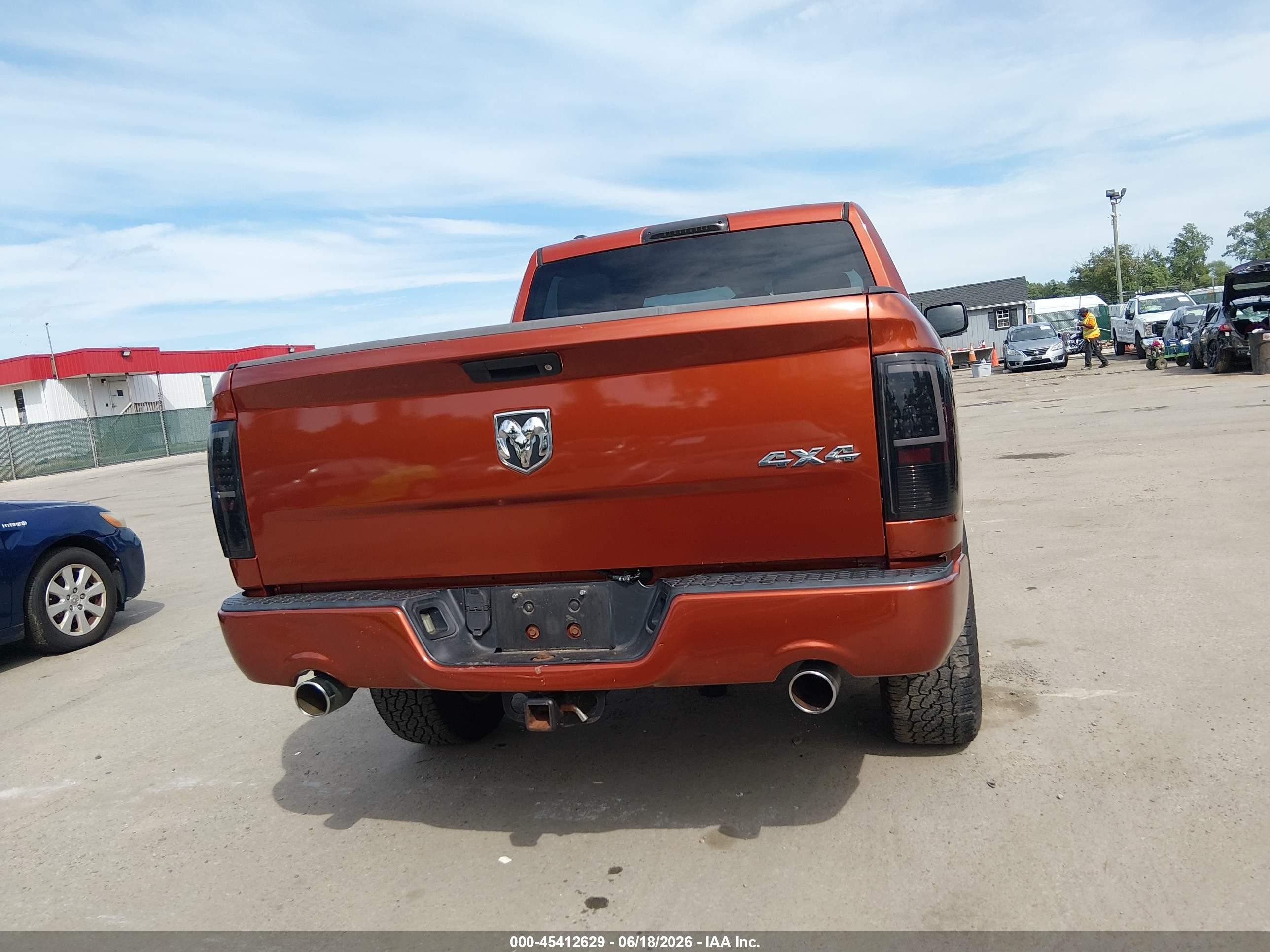 2013 Ram 1500 Express Red vin: 1C6RR7KT5DS698264