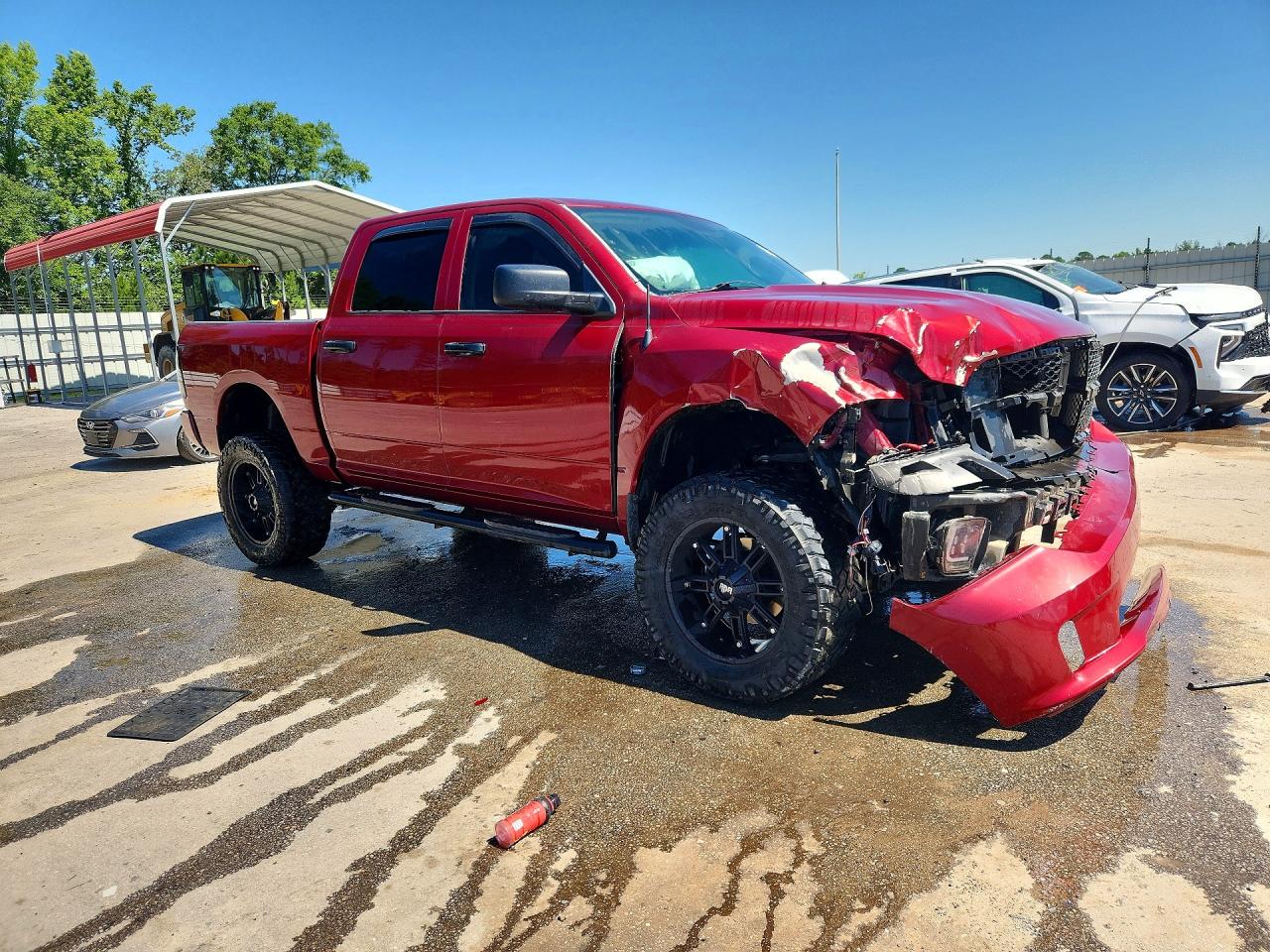 2015 Ram 1500 St Burgundy vin: 1C6RR7KT5FS773998