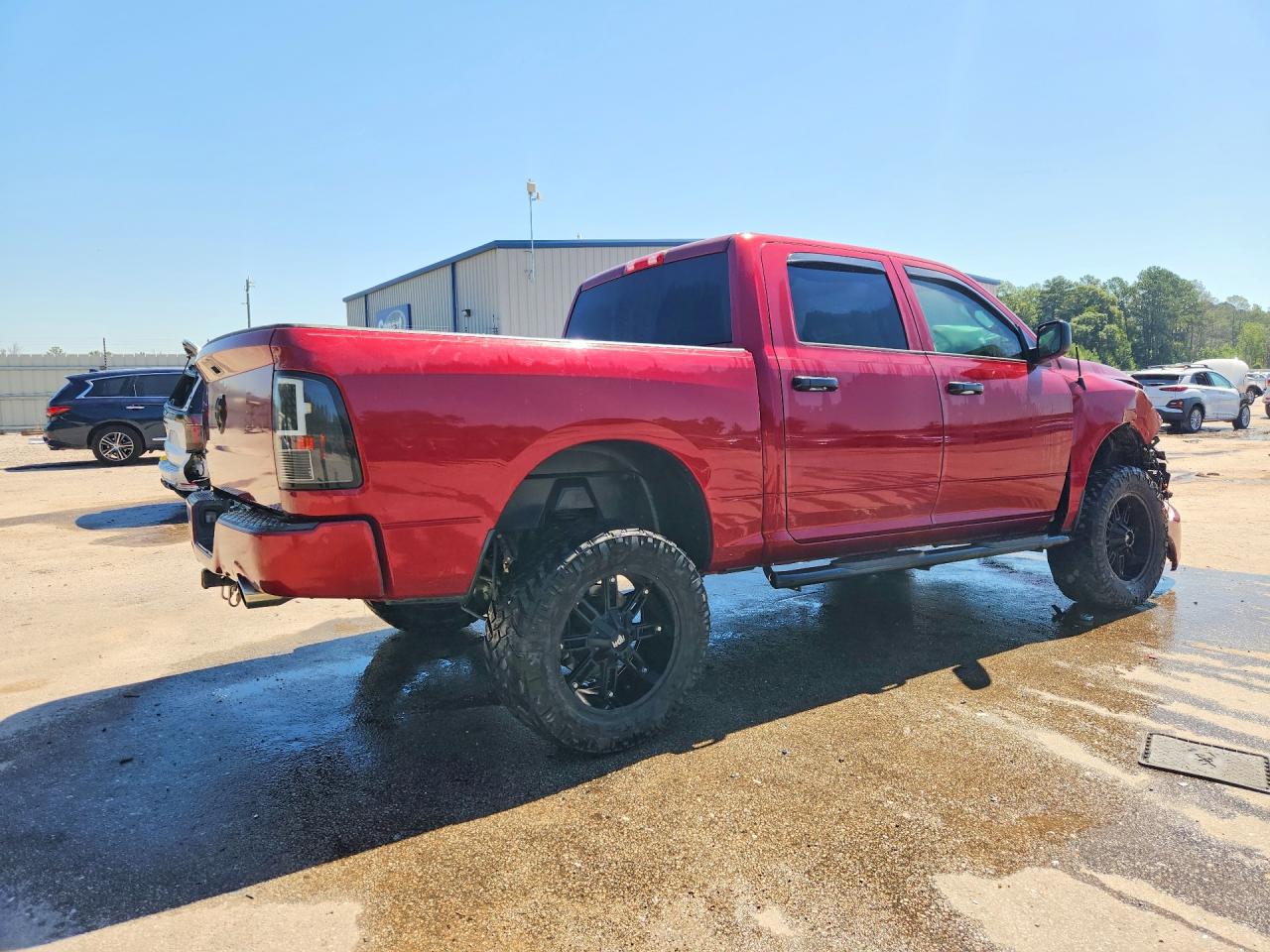 2015 Ram 1500 St Burgundy vin: 1C6RR7KT5FS773998