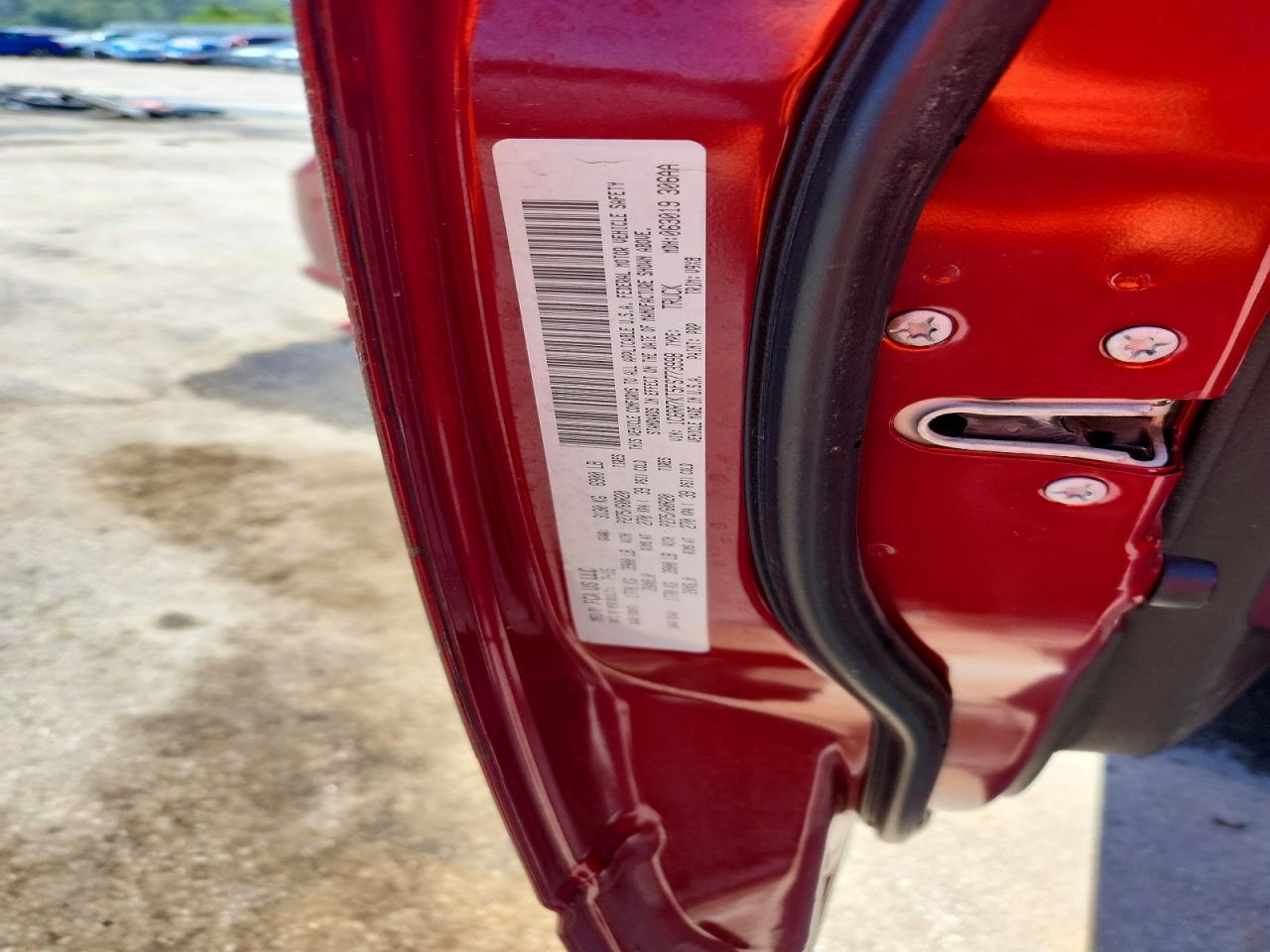 2015 Ram 1500 St Burgundy vin: 1C6RR7KT5FS773998