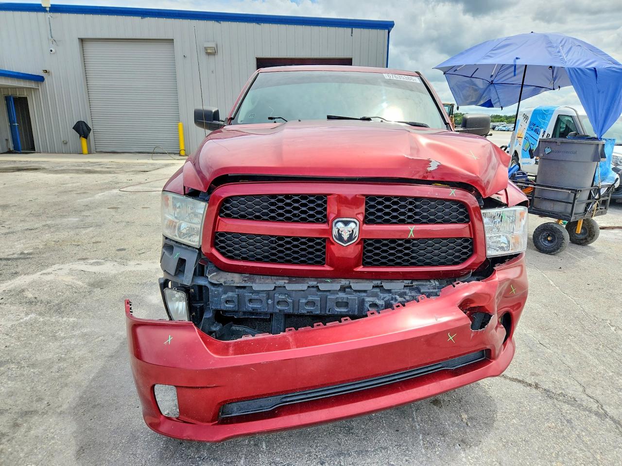2013 Ram 1500 St Red vin: 1C6RR7KT6DS586699