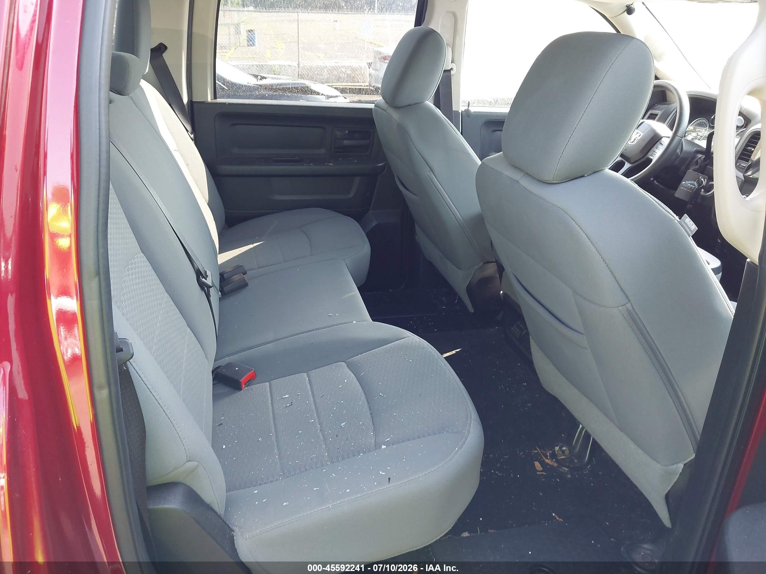 2013 Ram 1500 Express Red vin: 1C6RR7KT6DS649574