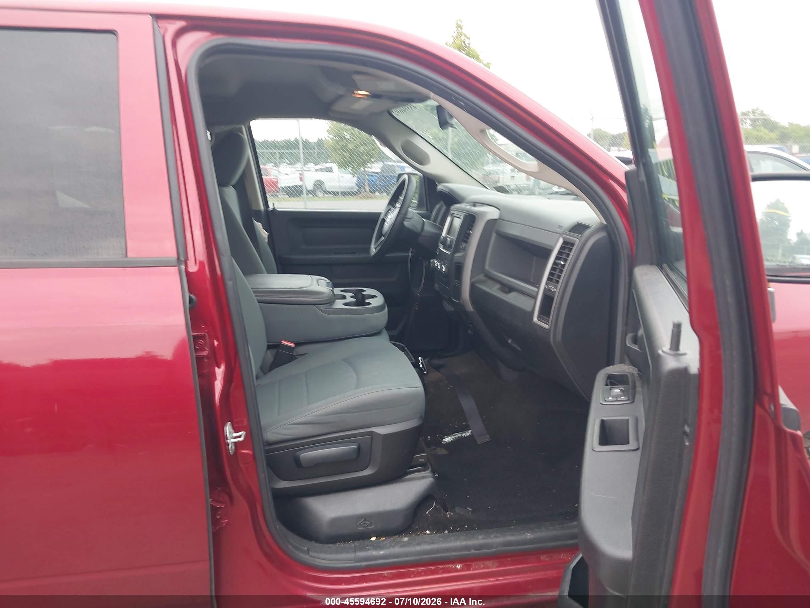 2014 Ram 1500 Express Red vin: 1C6RR7KT6ES273380