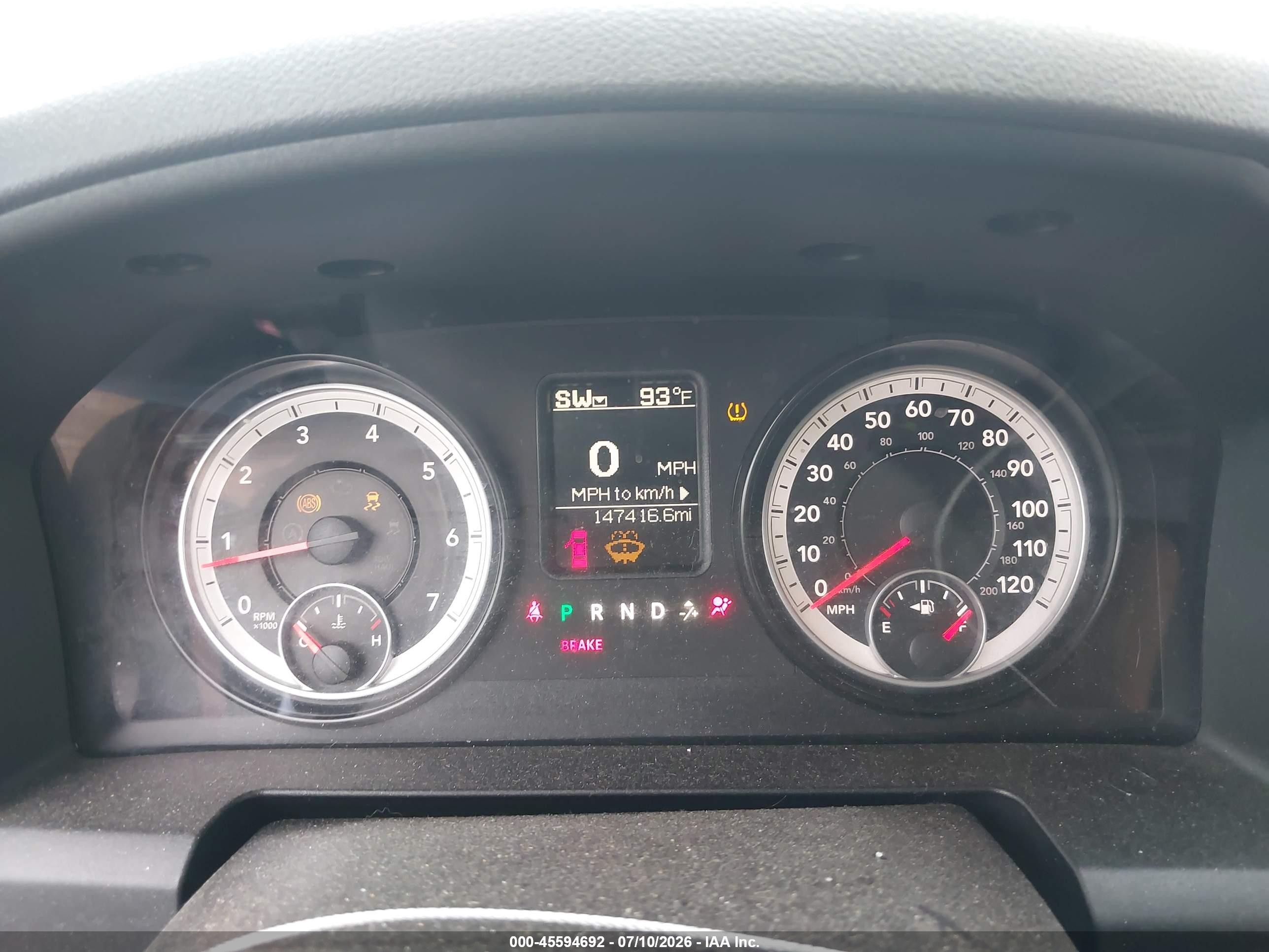 2014 Ram 1500 Express Red vin: 1C6RR7KT6ES273380