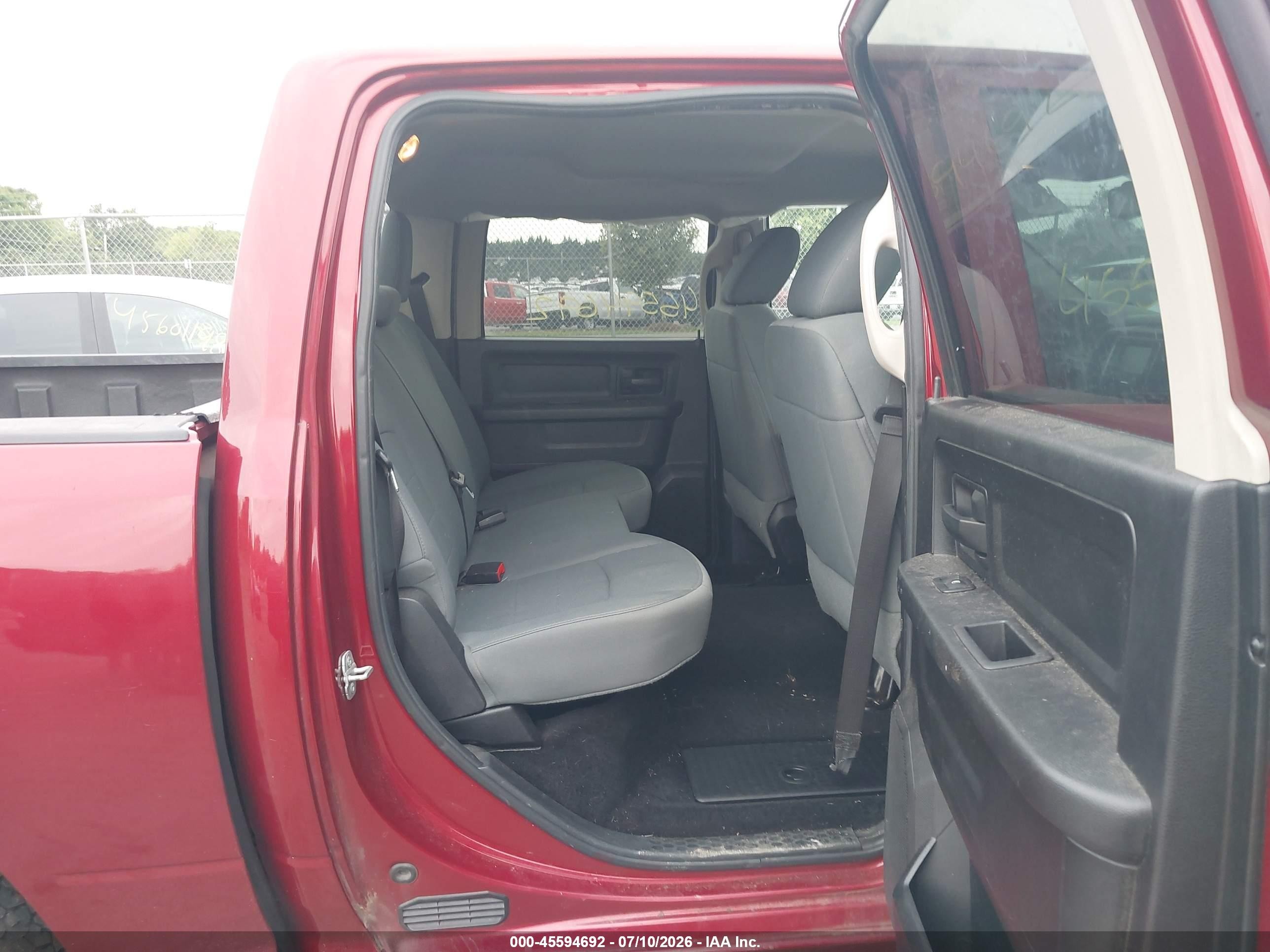 2014 Ram 1500 Express Red vin: 1C6RR7KT6ES273380