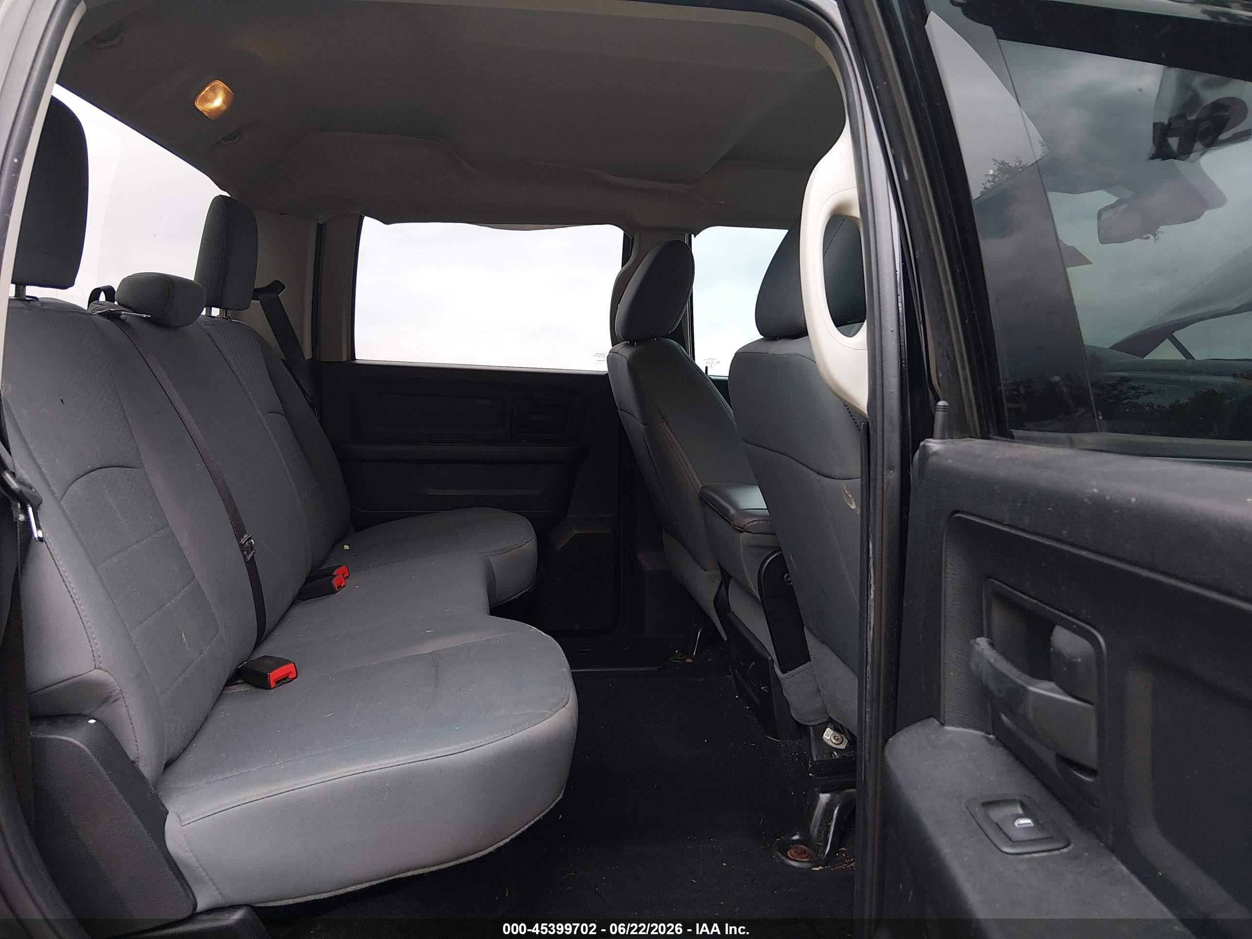 2014 Ram 1500 Express Black vin: 1C6RR7KT6ES419146