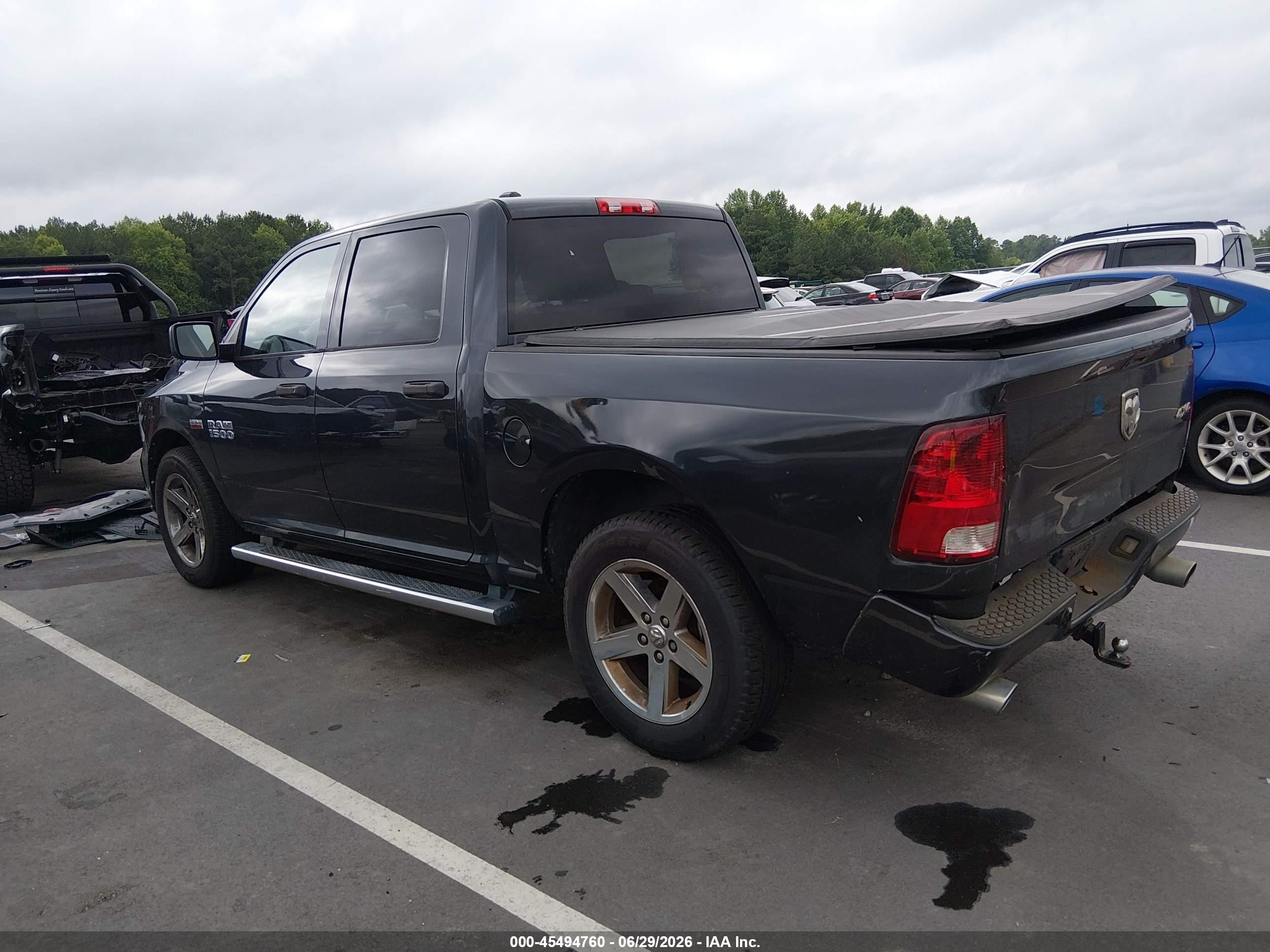 2015 Ram 1500 Express Dark Blue vin: 1C6RR7KT6FS526814