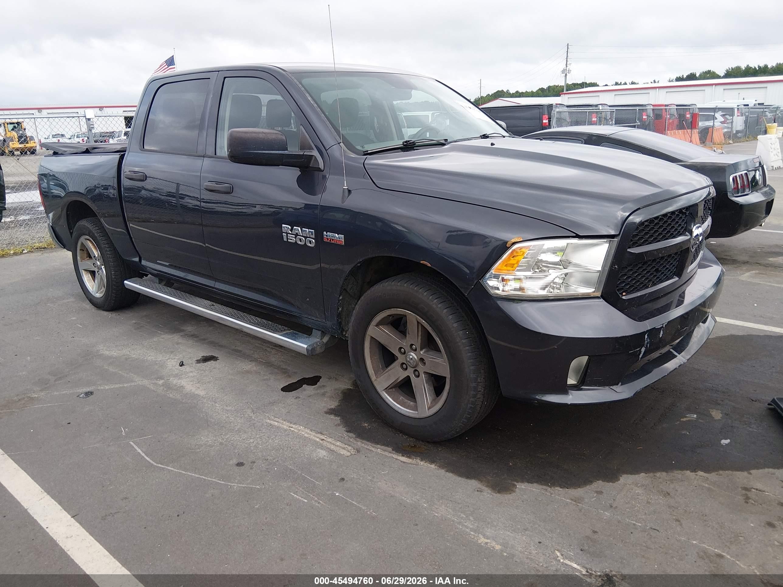 2015 Ram 1500 Express Dark Blue vin: 1C6RR7KT6FS526814