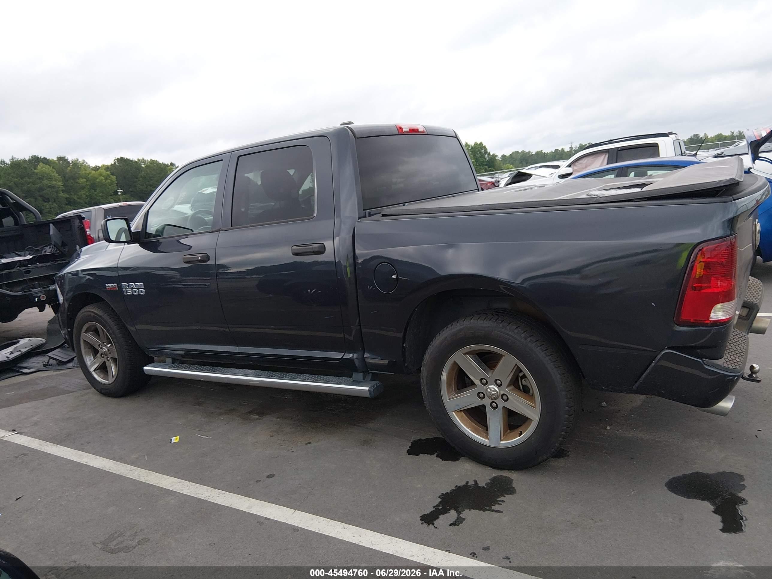 2015 Ram 1500 Express Dark Blue vin: 1C6RR7KT6FS526814