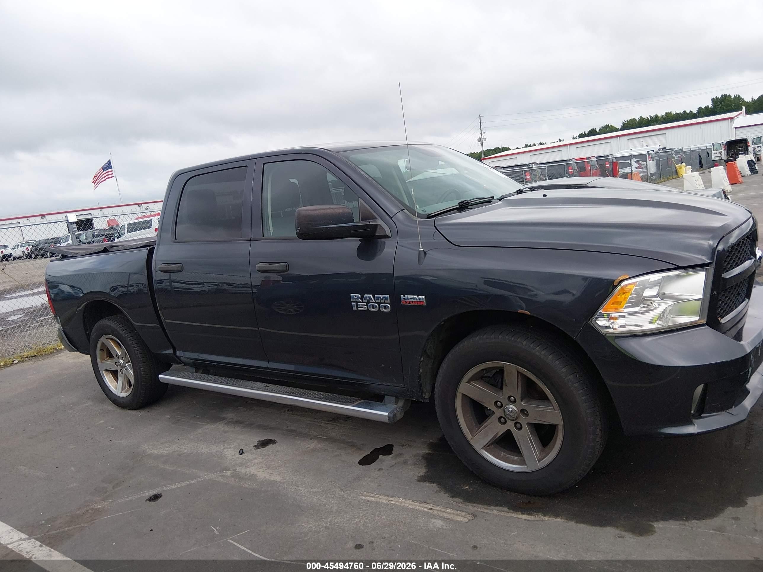 2015 Ram 1500 Express Dark Blue vin: 1C6RR7KT6FS526814