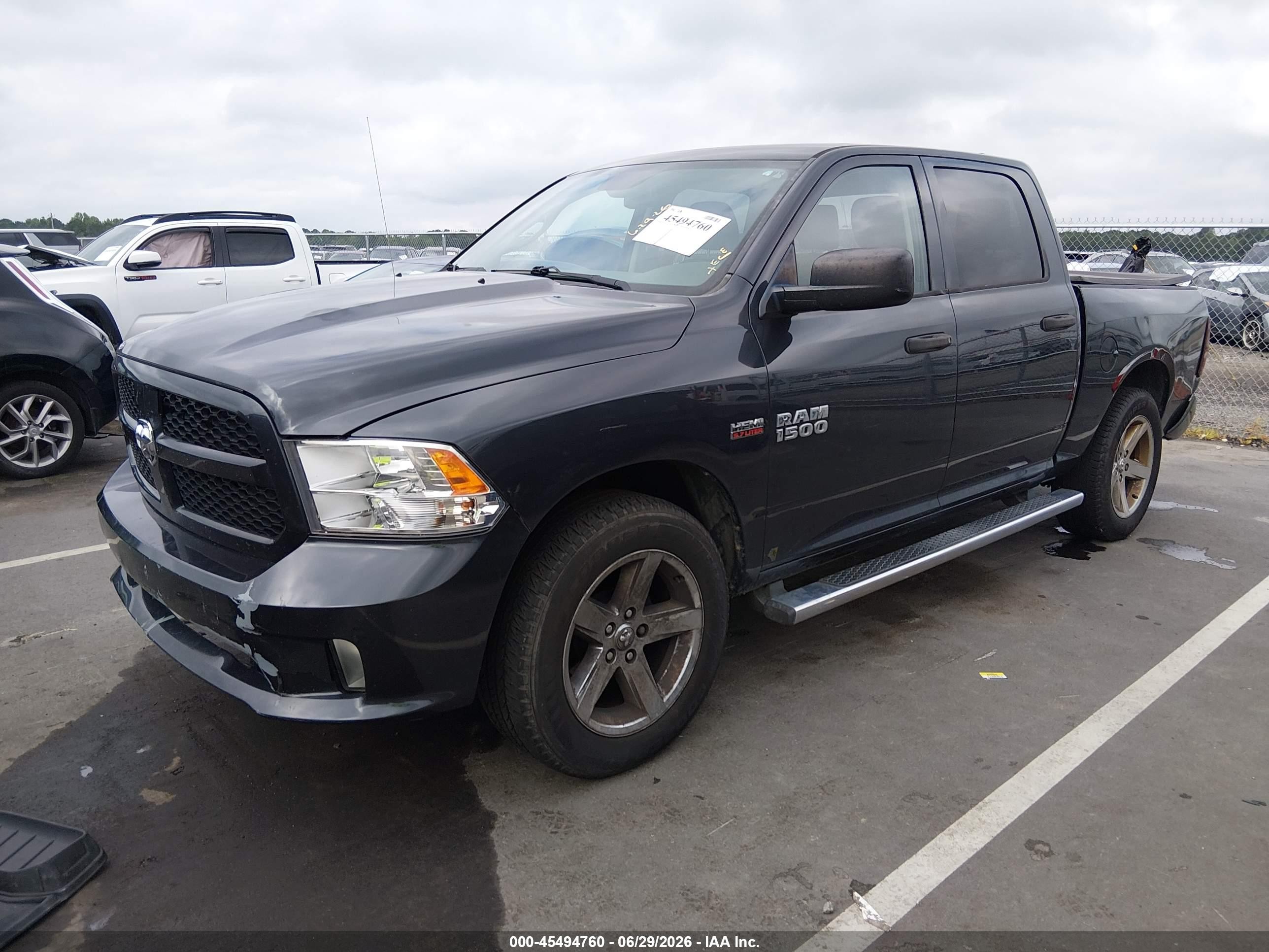 2015 Ram 1500 Express Dark Blue vin: 1C6RR7KT6FS526814