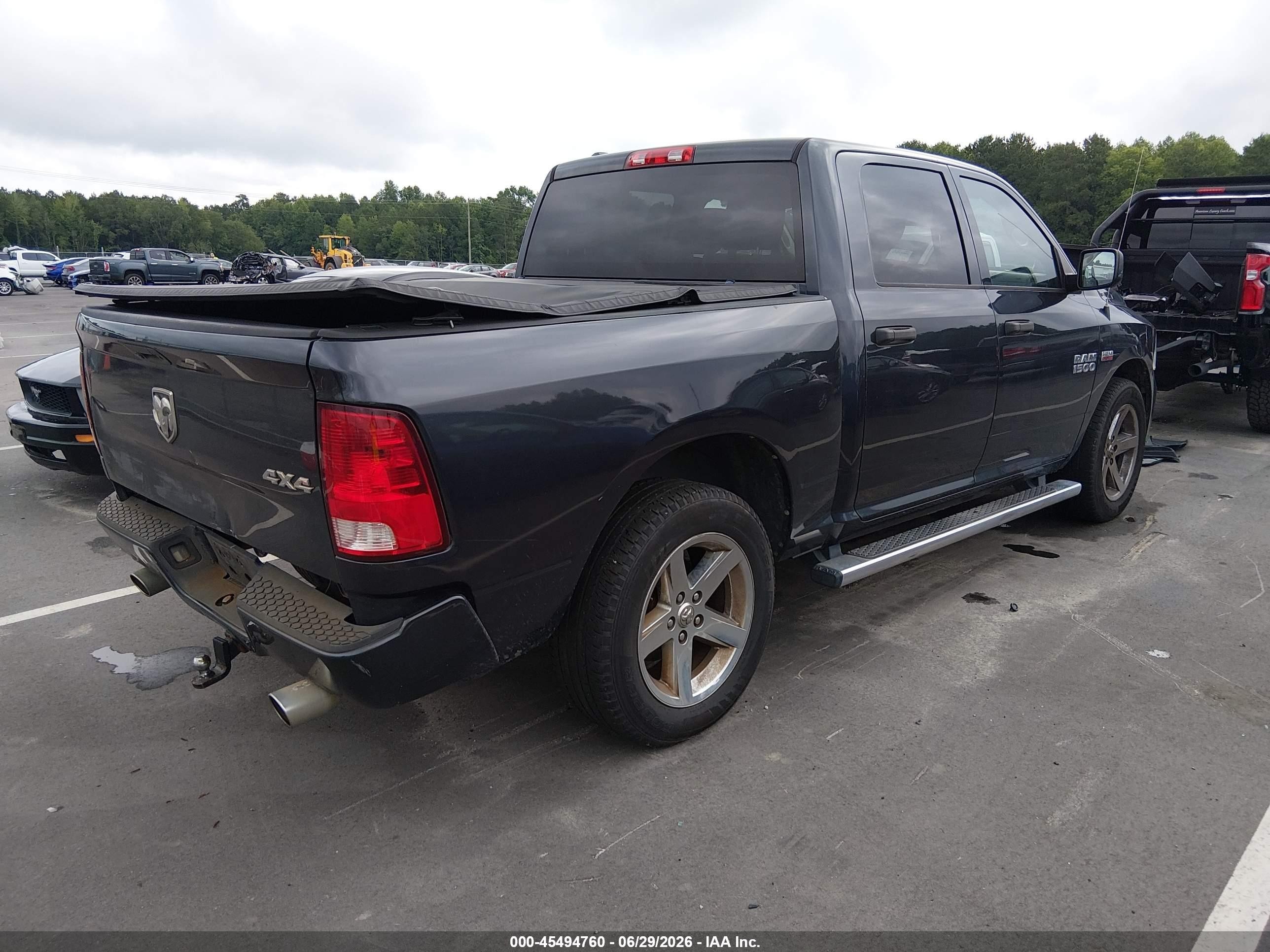 2015 Ram 1500 Express Dark Blue vin: 1C6RR7KT6FS526814