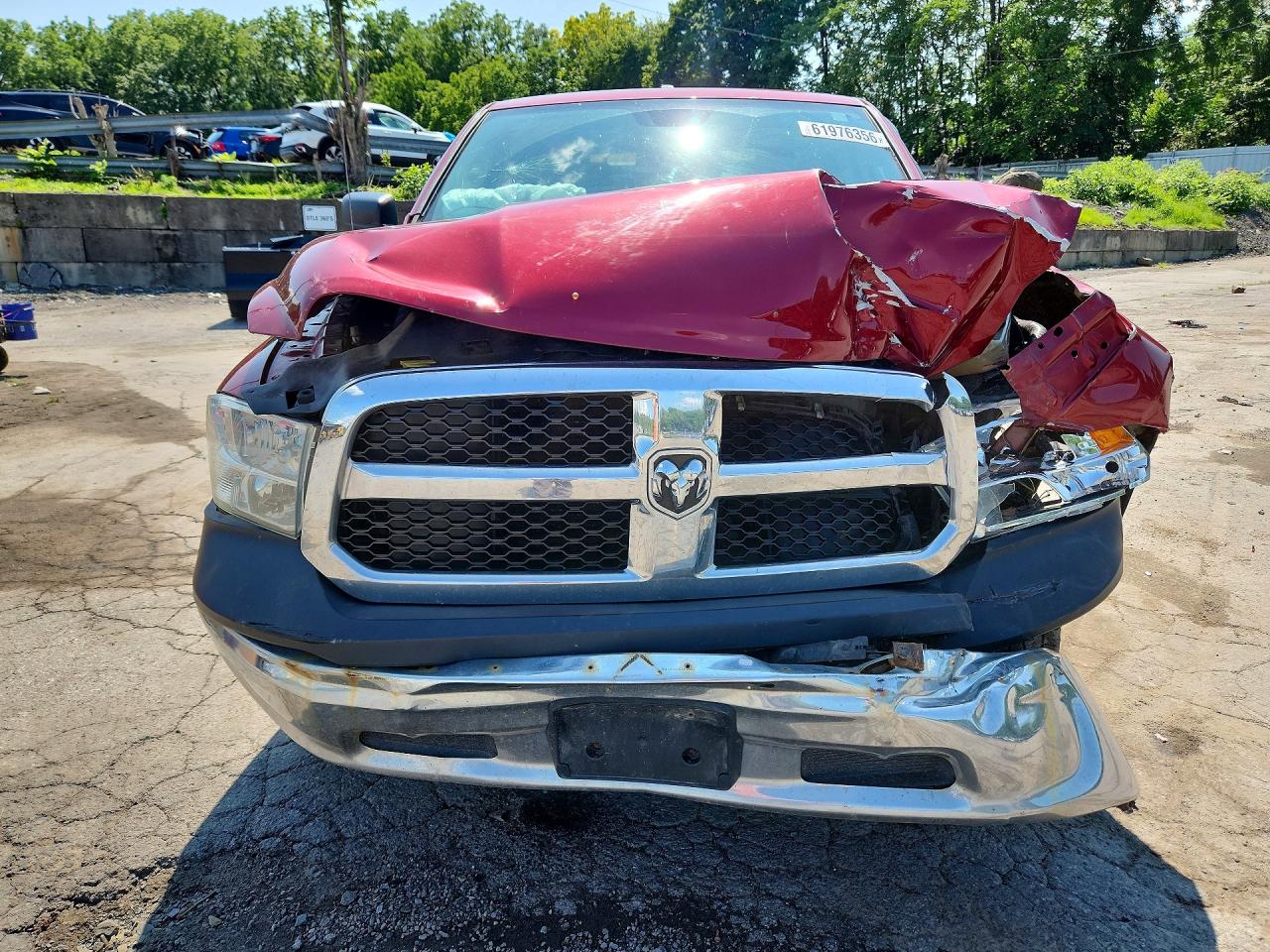 2015 Ram 1500 St Red vin: 1C6RR7KT6FS546643