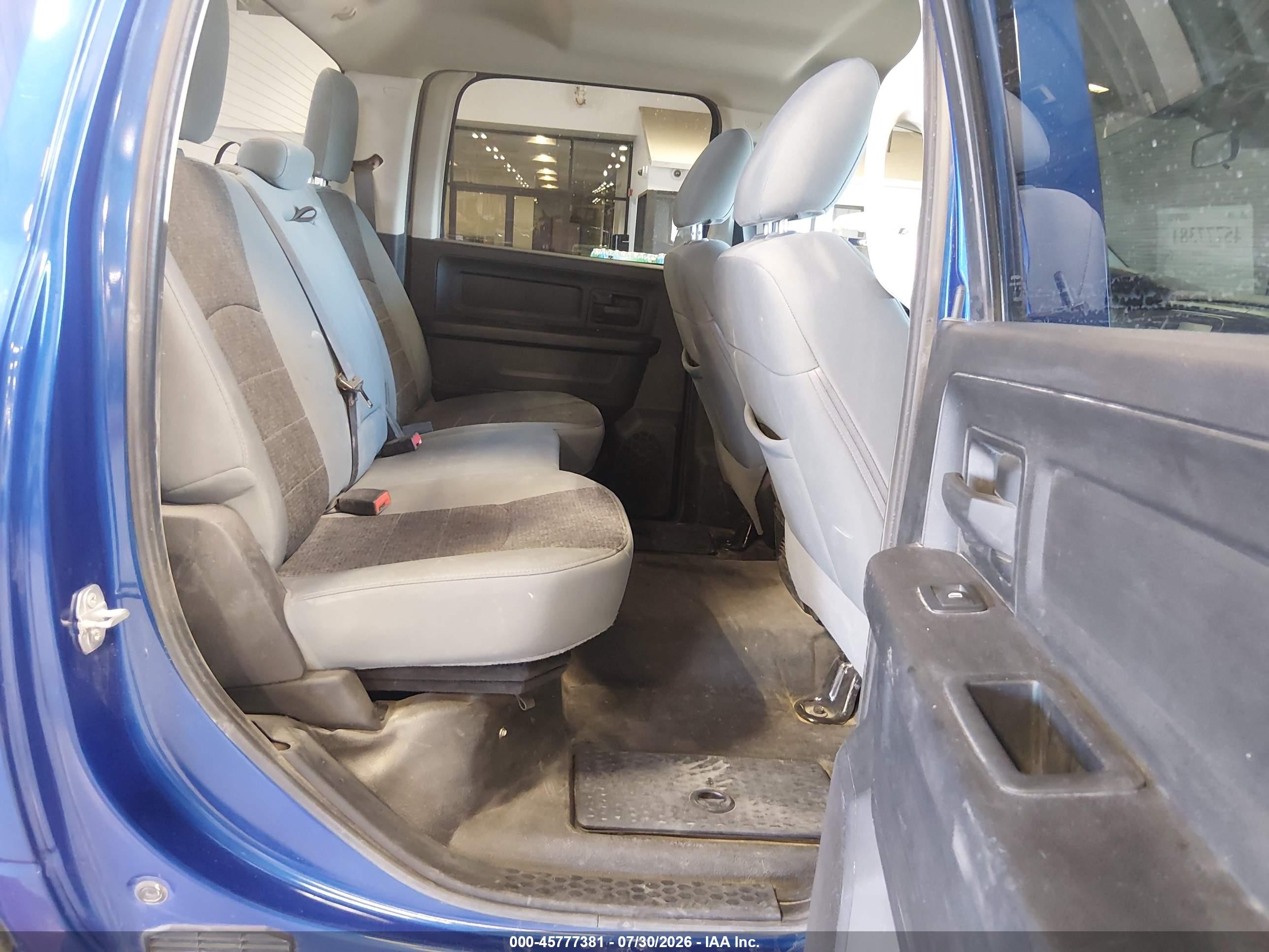 2019 Ram 1500 Classic Tradesman  4x4 5'7 Box Blue vin: 1C6RR7KT6KS641407