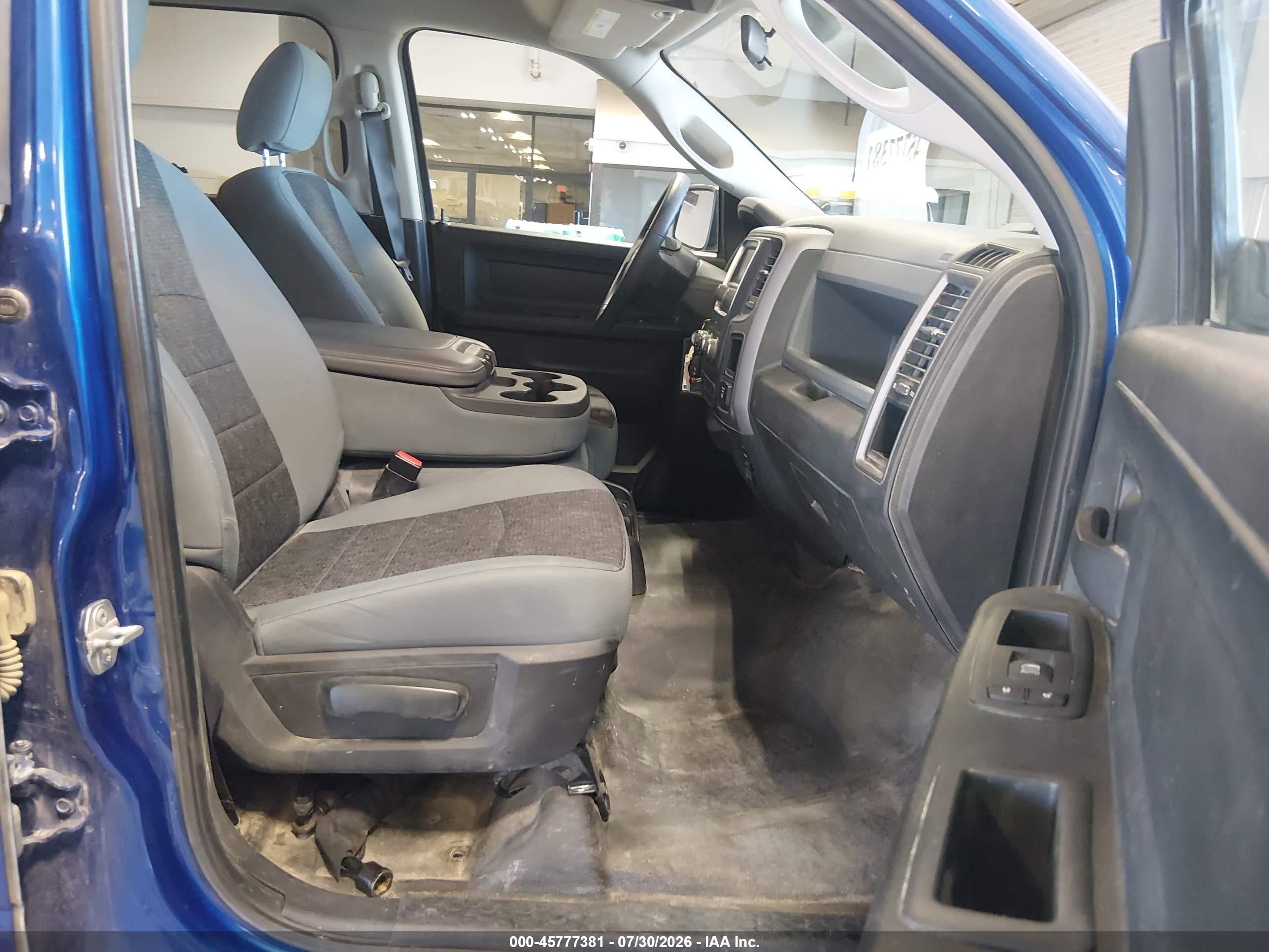 2019 Ram 1500 Classic Tradesman  4x4 5'7 Box Blue vin: 1C6RR7KT6KS641407