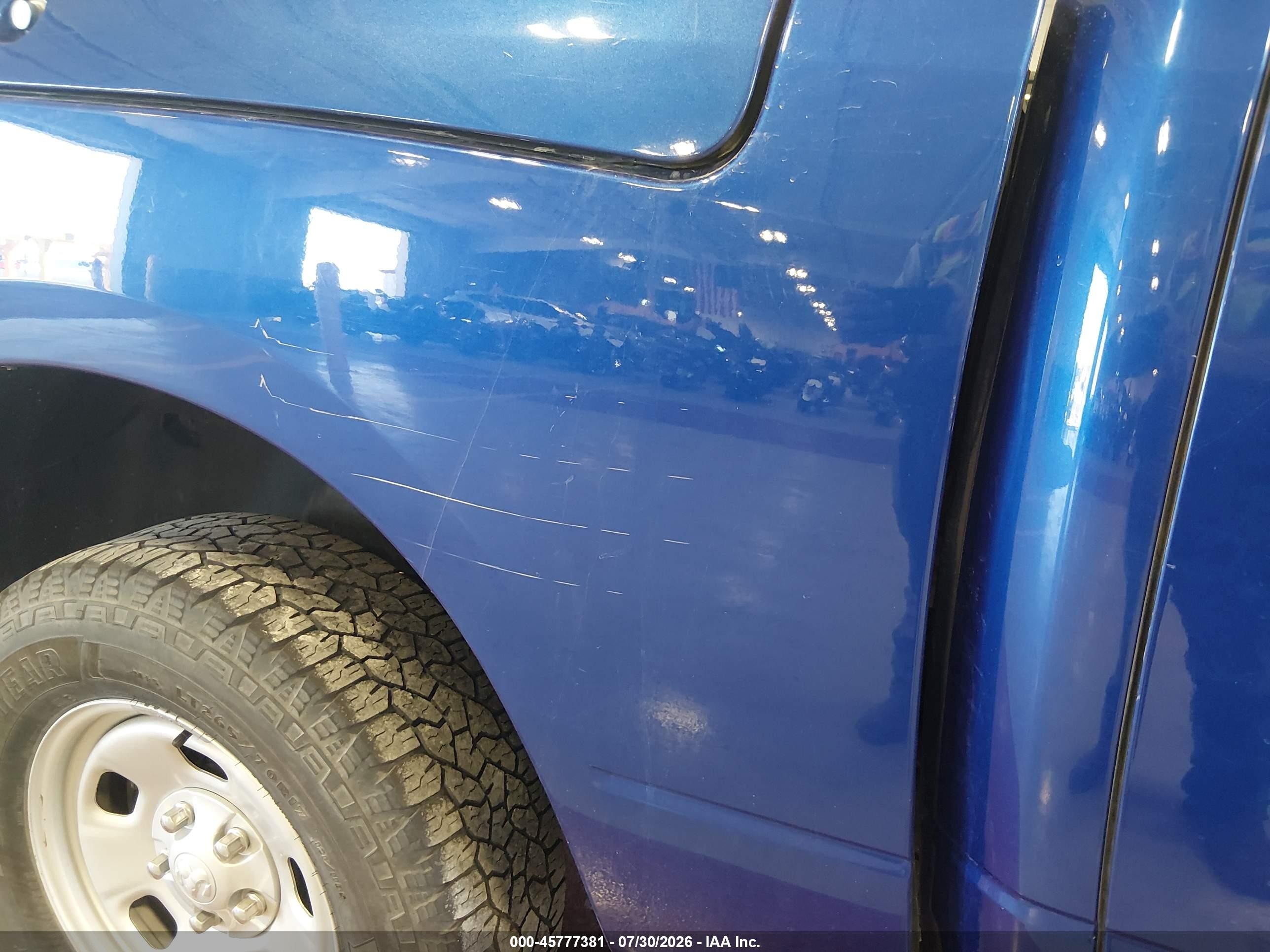 2019 Ram 1500 Classic Tradesman  4x4 5'7 Box Blue vin: 1C6RR7KT6KS641407