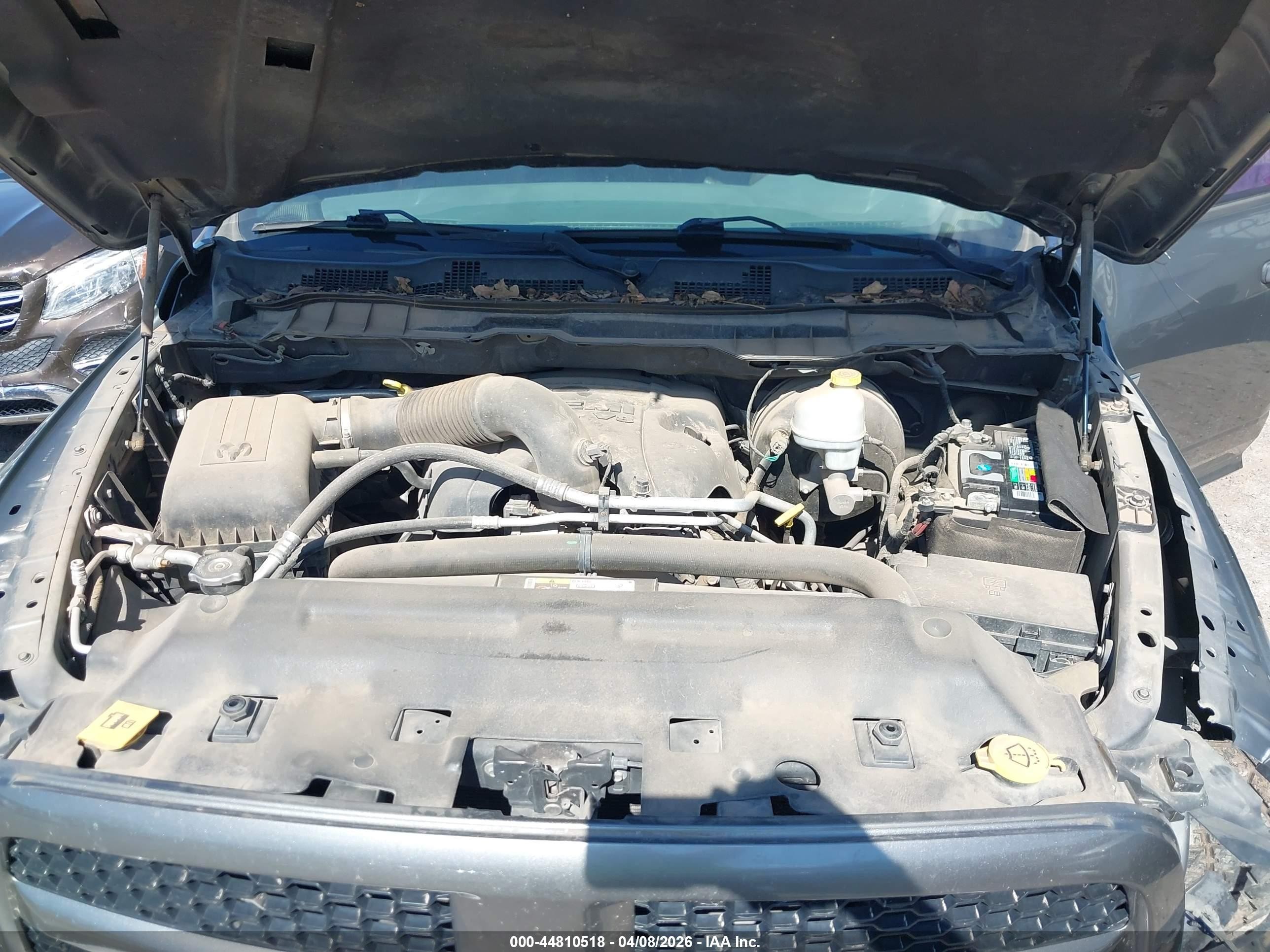 2013 Ram 1500 Express Серый vin: 1C6RR7KT7DS569622