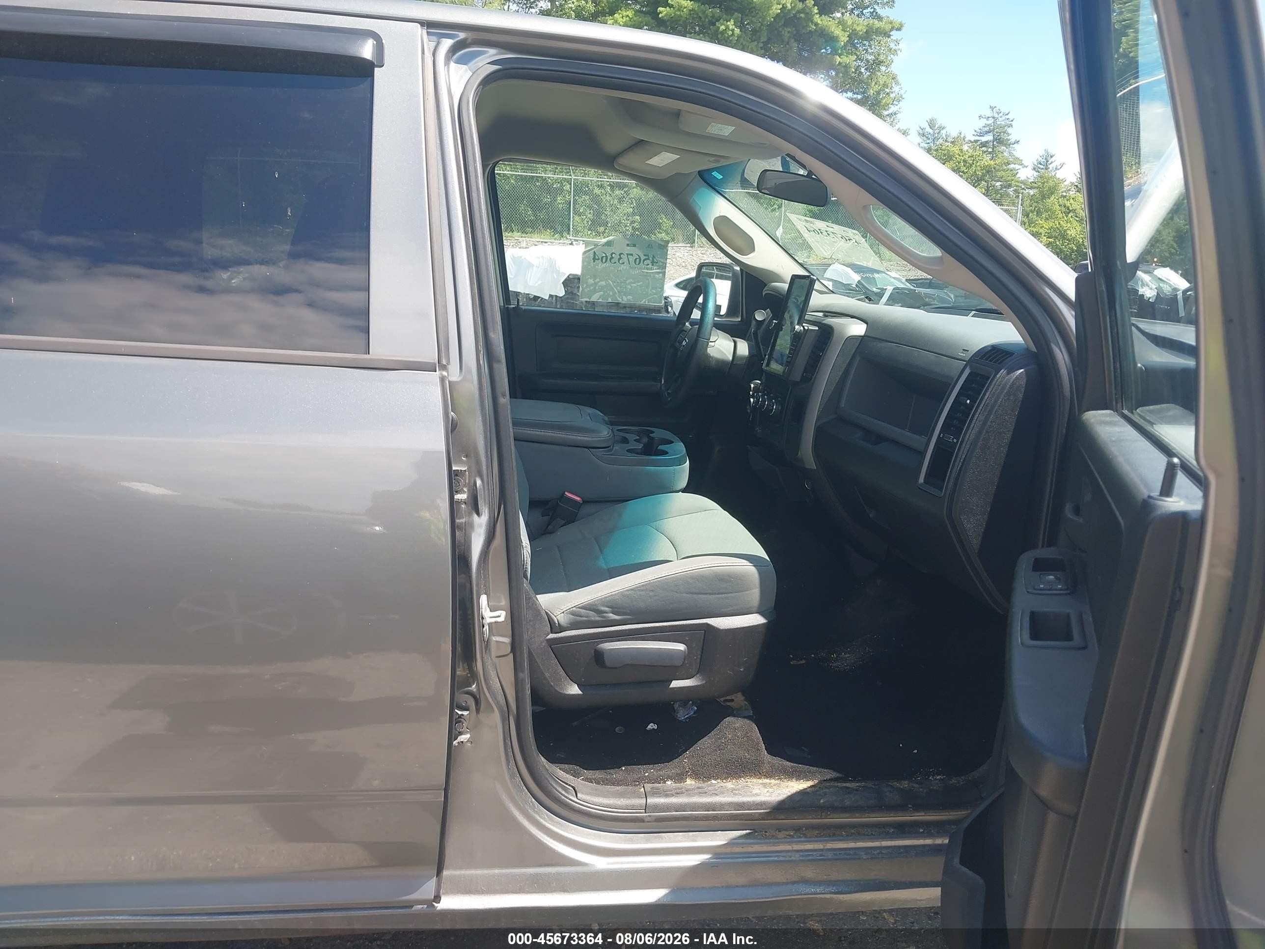 2013 Ram 1500 Express Gray vin: 1C6RR7KT7DS631701