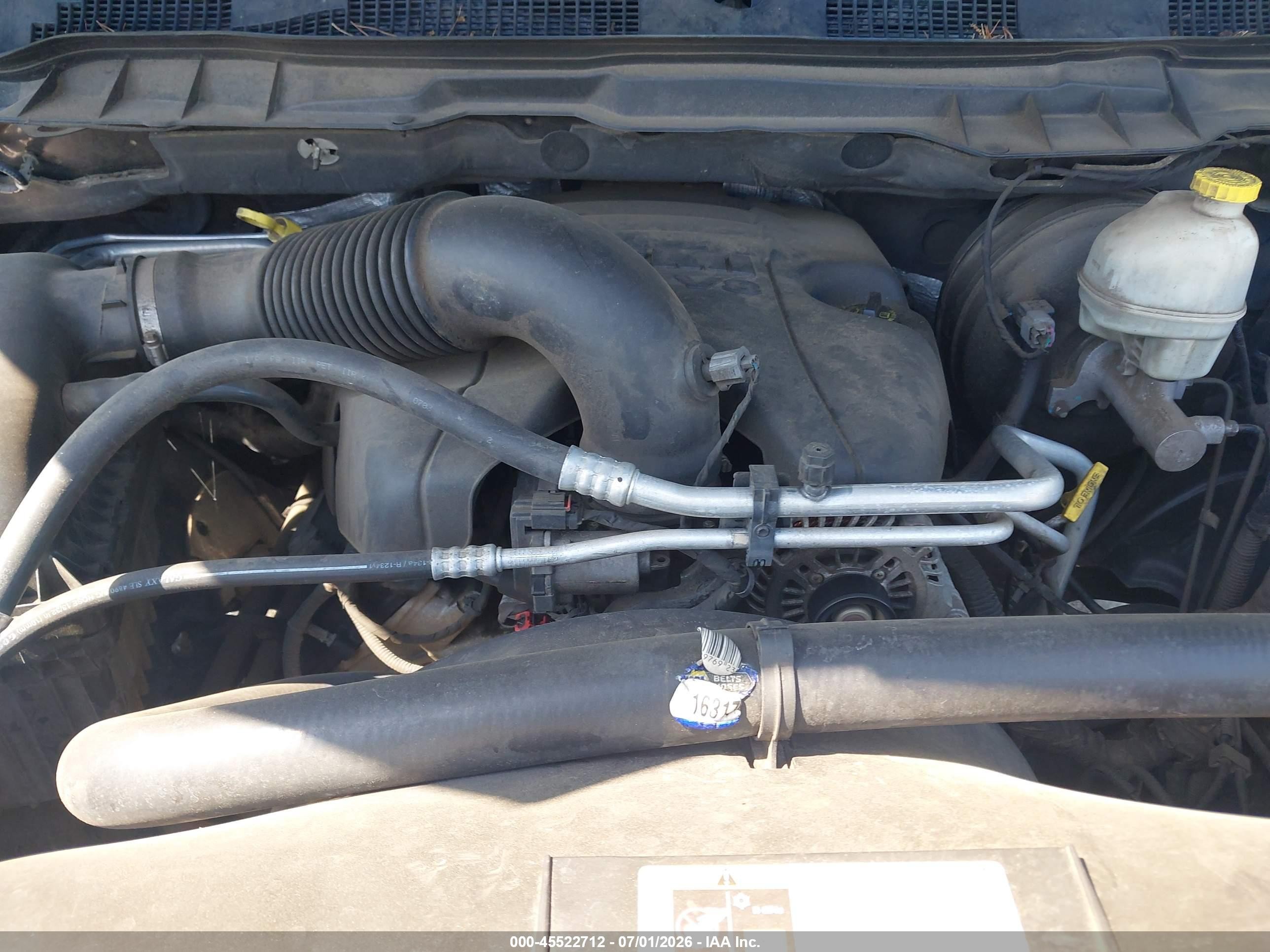2013 Ram 1500 Express Black vin: 1C6RR7KT7DS671342