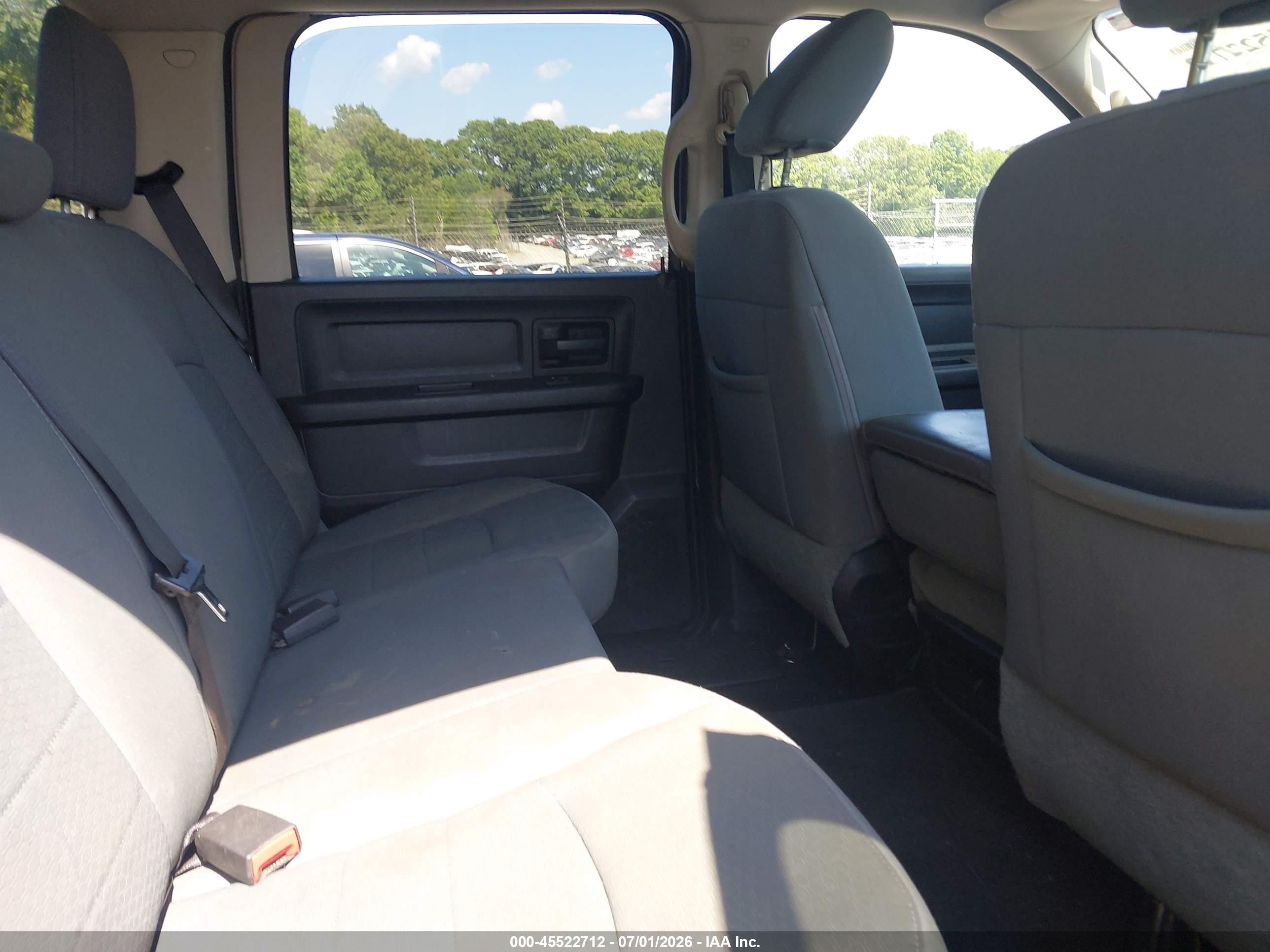 2013 Ram 1500 Express Black vin: 1C6RR7KT7DS671342
