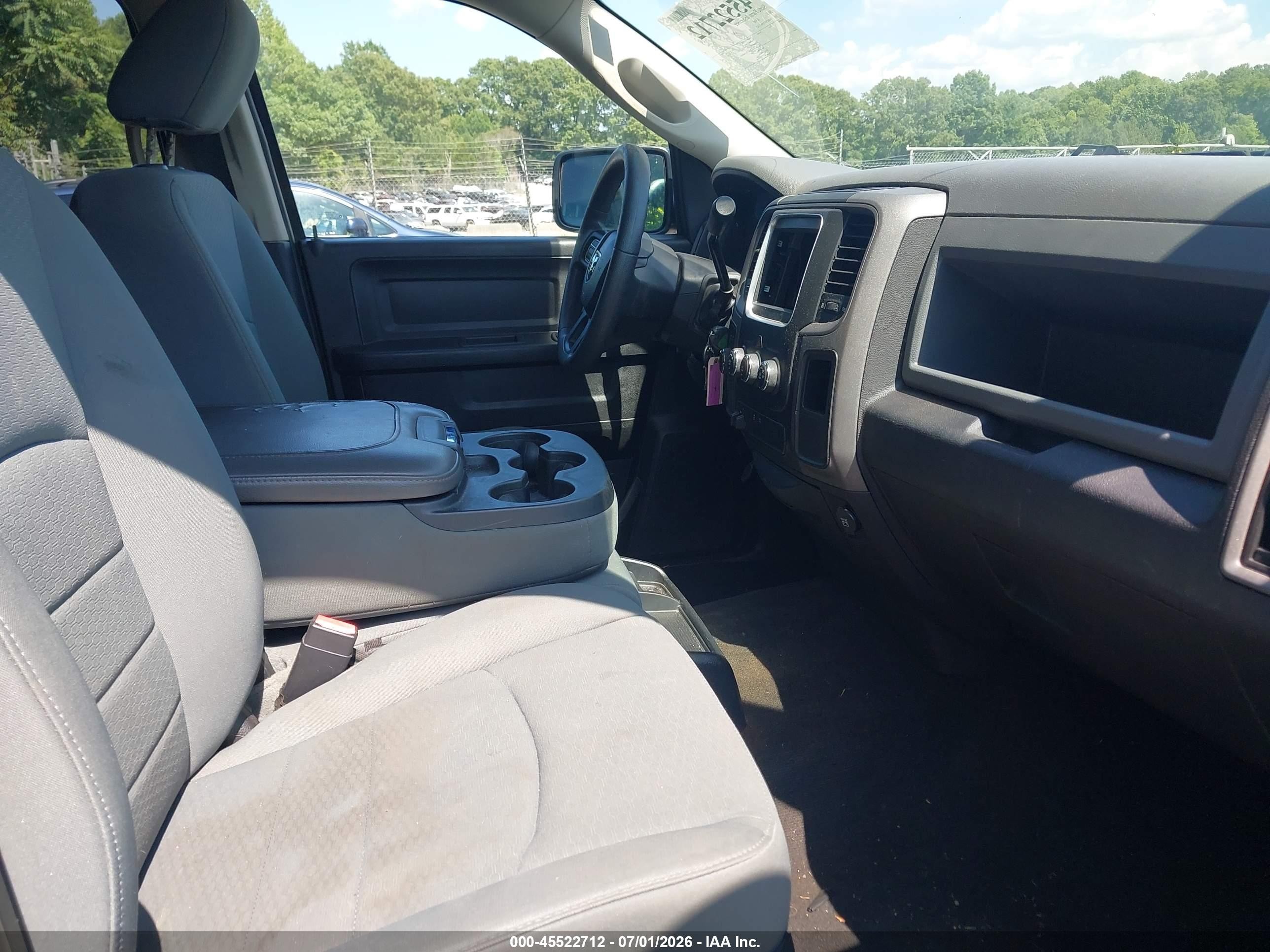 2013 Ram 1500 Express Black vin: 1C6RR7KT7DS671342