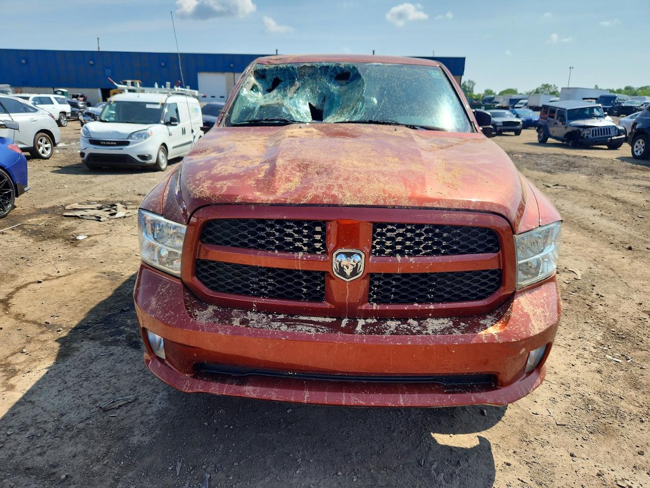 2013 Ram 1500 St Orange vin: 1C6RR7KT7DS698654