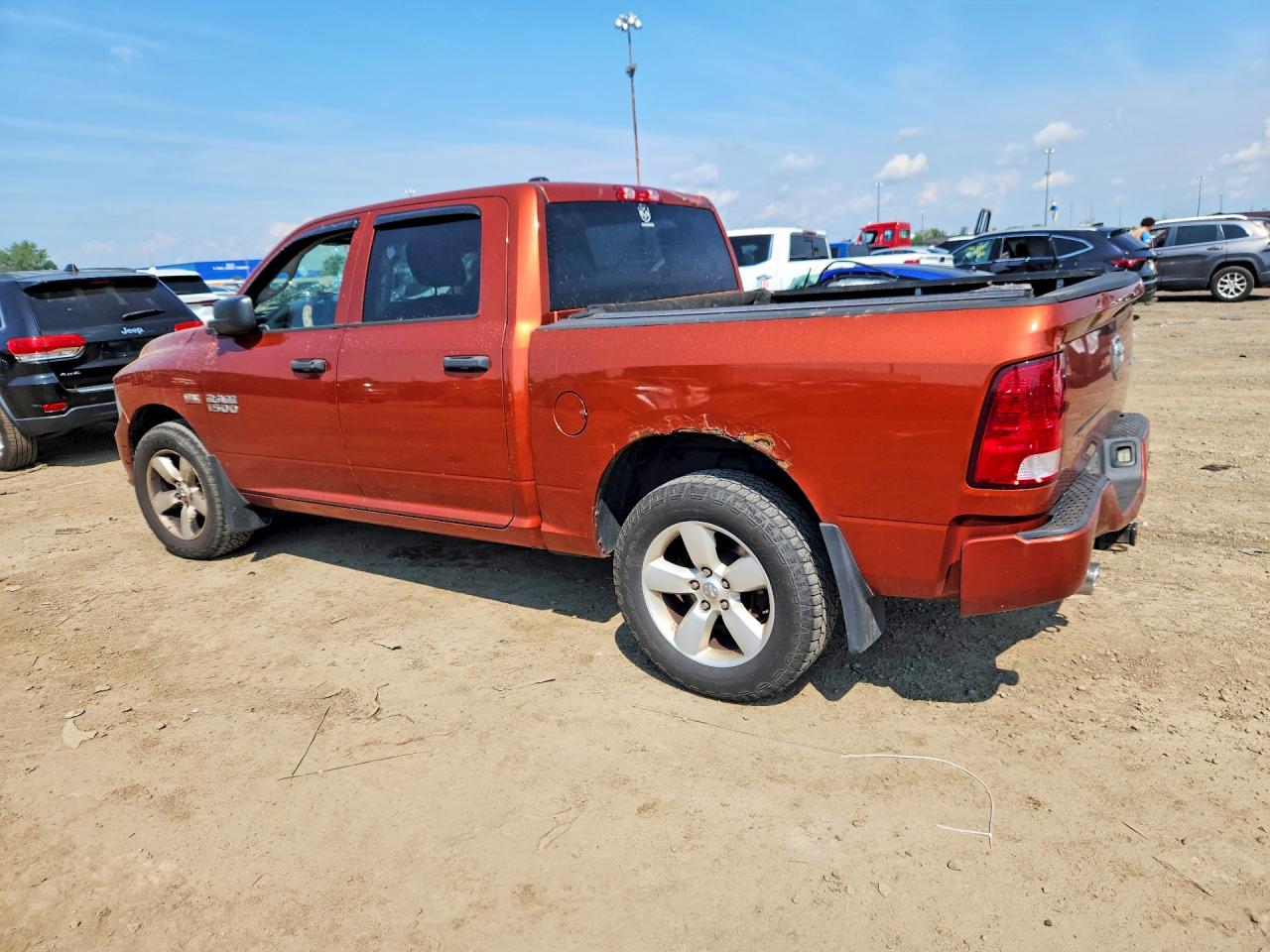 2013 Ram 1500 St Orange vin: 1C6RR7KT7DS698654