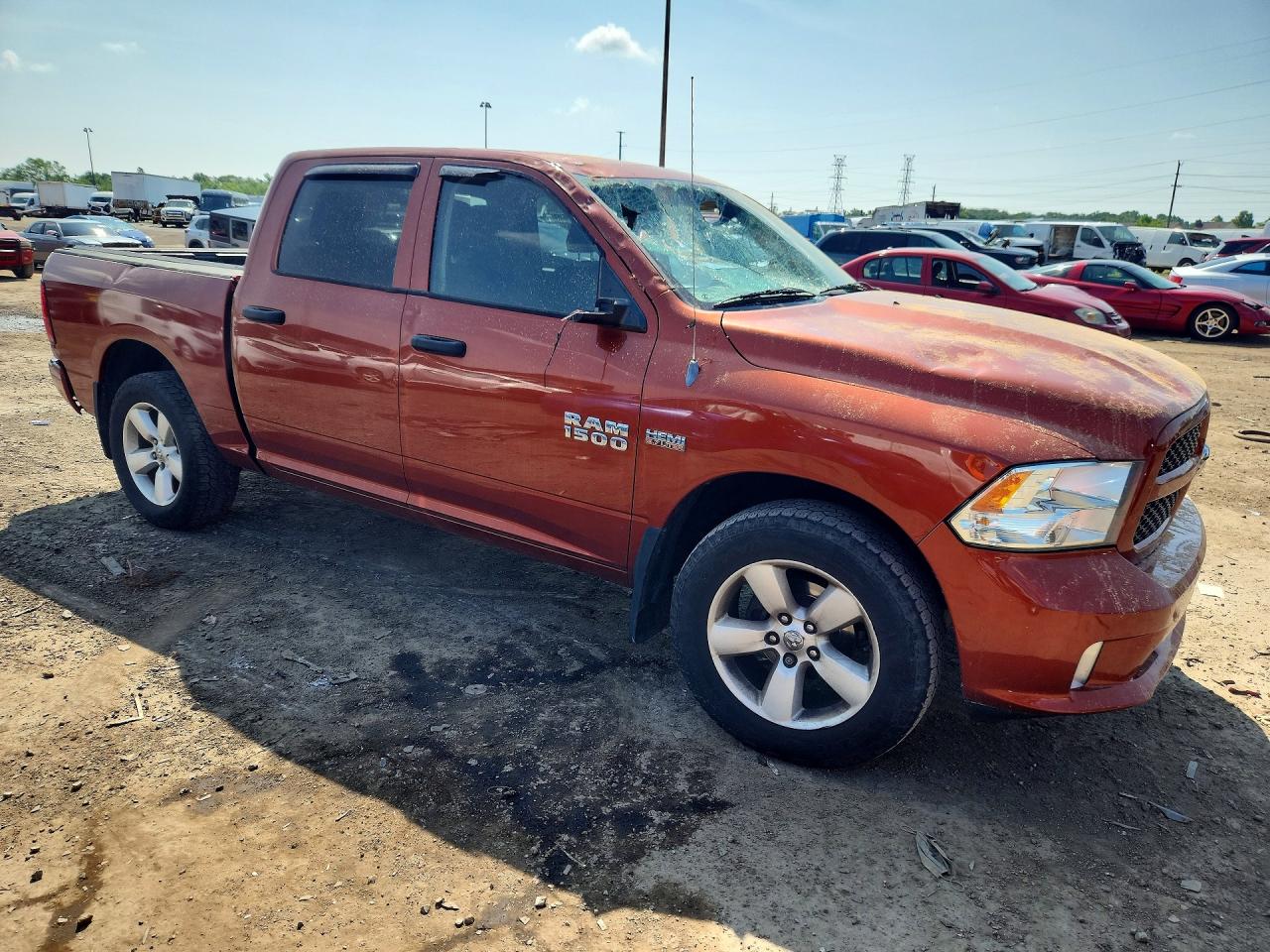 2013 Ram 1500 St Orange vin: 1C6RR7KT7DS698654