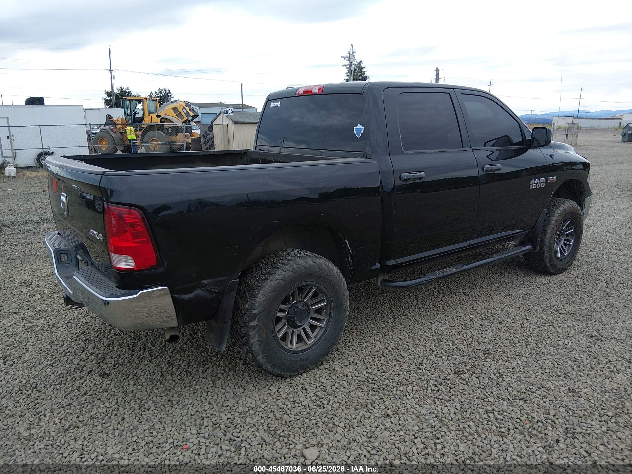 2013 Ram 1500 St Black vin: 1C6RR7KT7DS717591