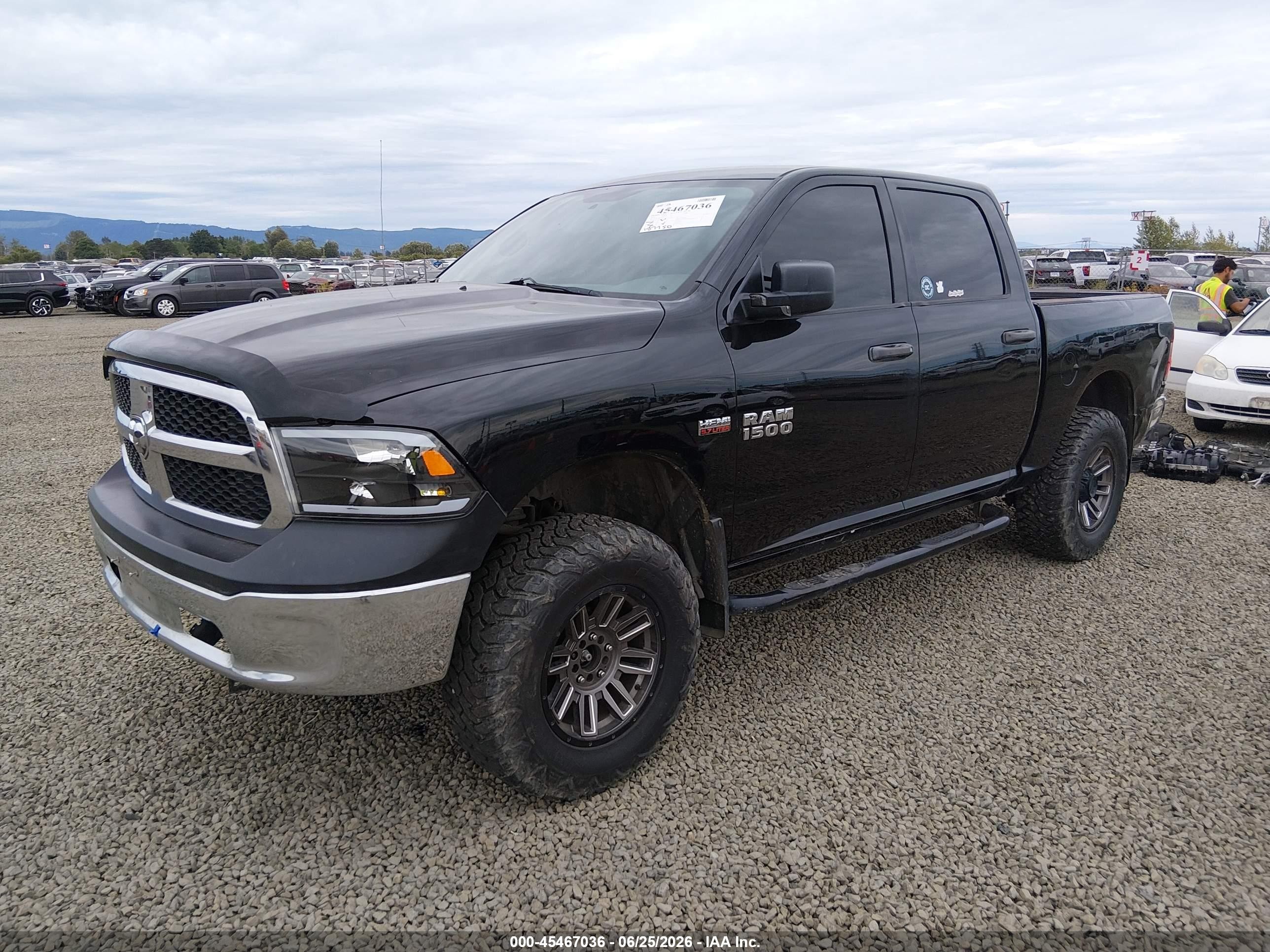 2013 Ram 1500 St Black vin: 1C6RR7KT7DS717591