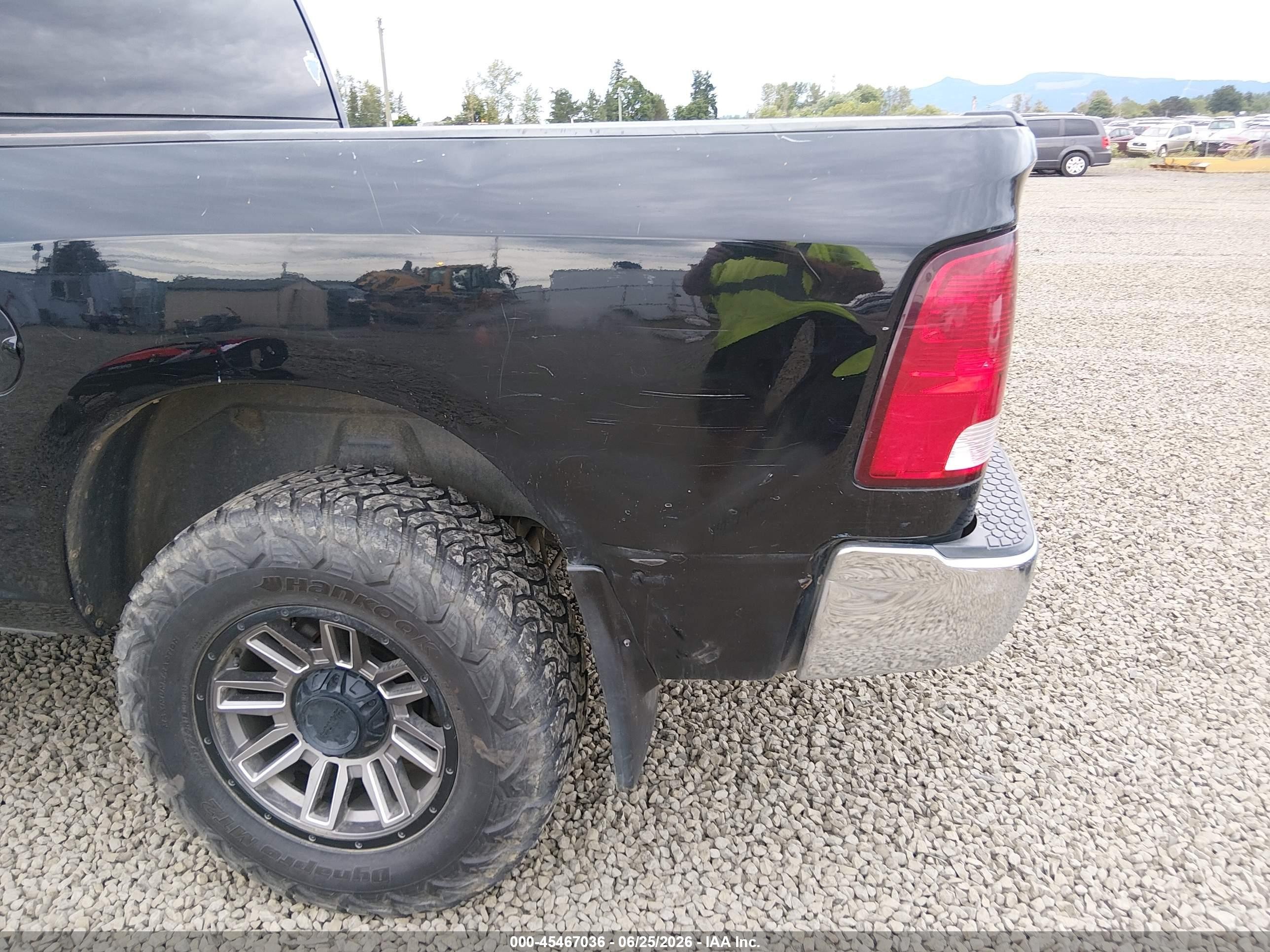 2013 Ram 1500 St Black vin: 1C6RR7KT7DS717591